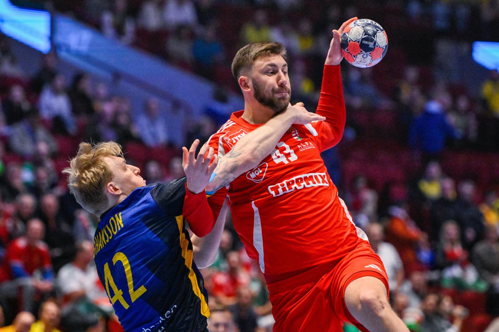 32-32-es döntetlent játszott Svédországgal a magyar férfi kézilabda-válogatott