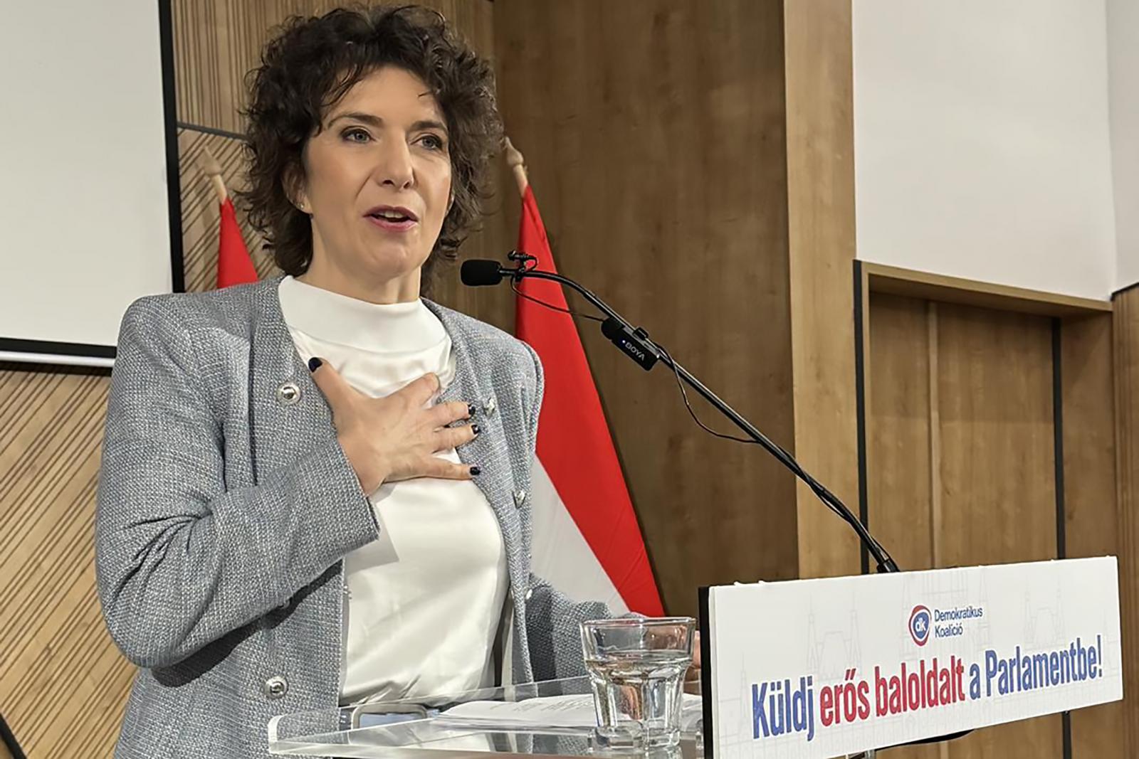 Dobrev Klára a fórumon.