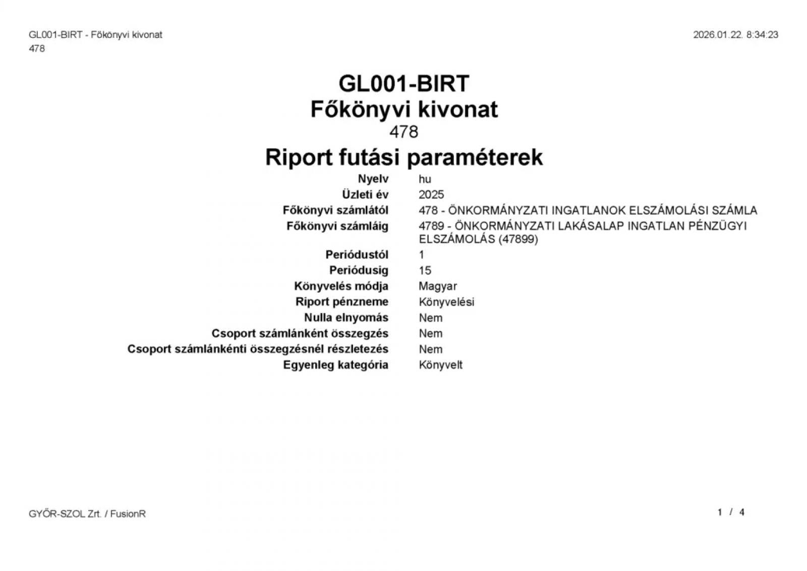 A GyŐR-SZOL Zrt. által közreadott szerződés 