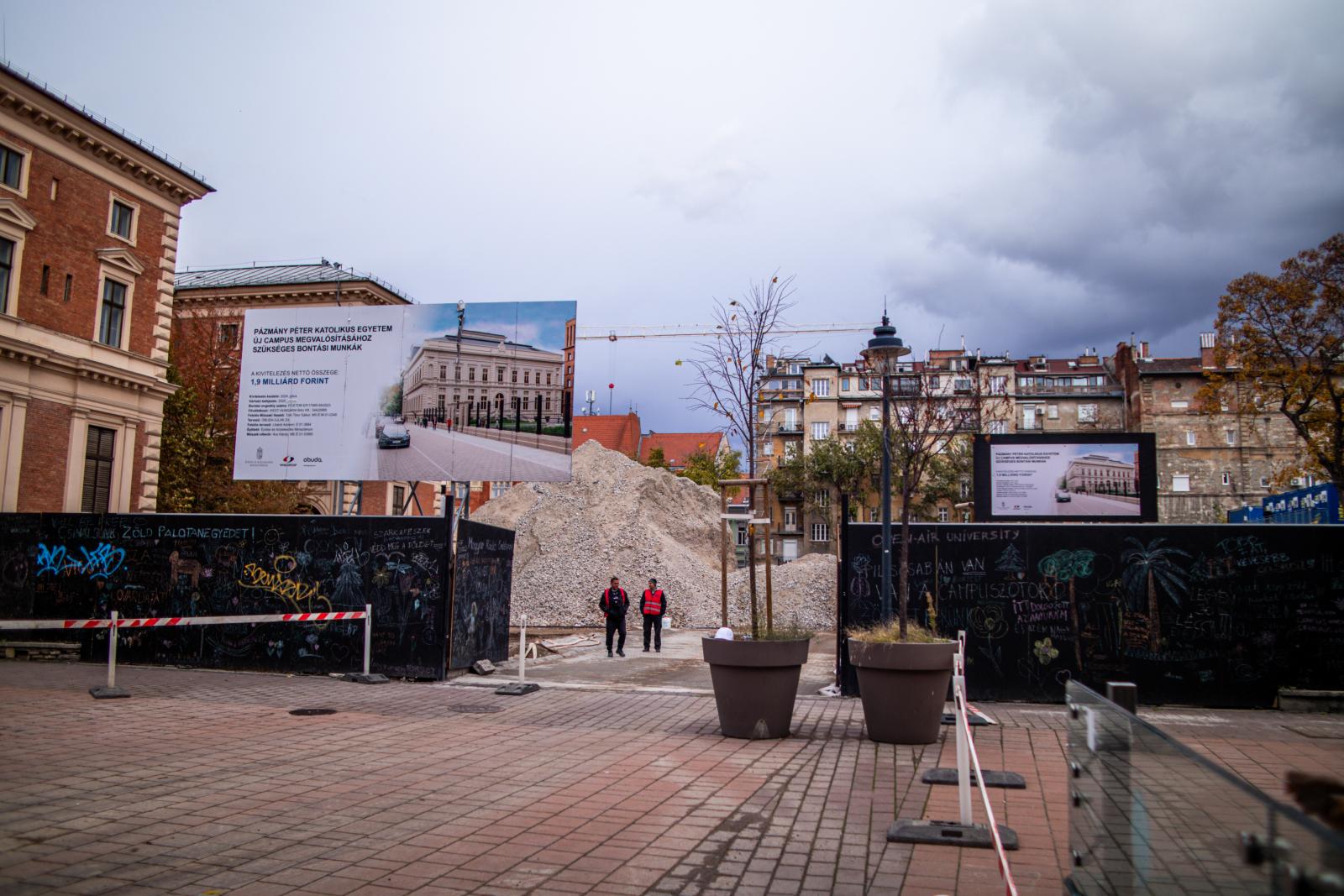 Nem indulhat meg a Pázmány Campus építése, azonnali jogvédelmet kapott Józsefváros önkormányzata