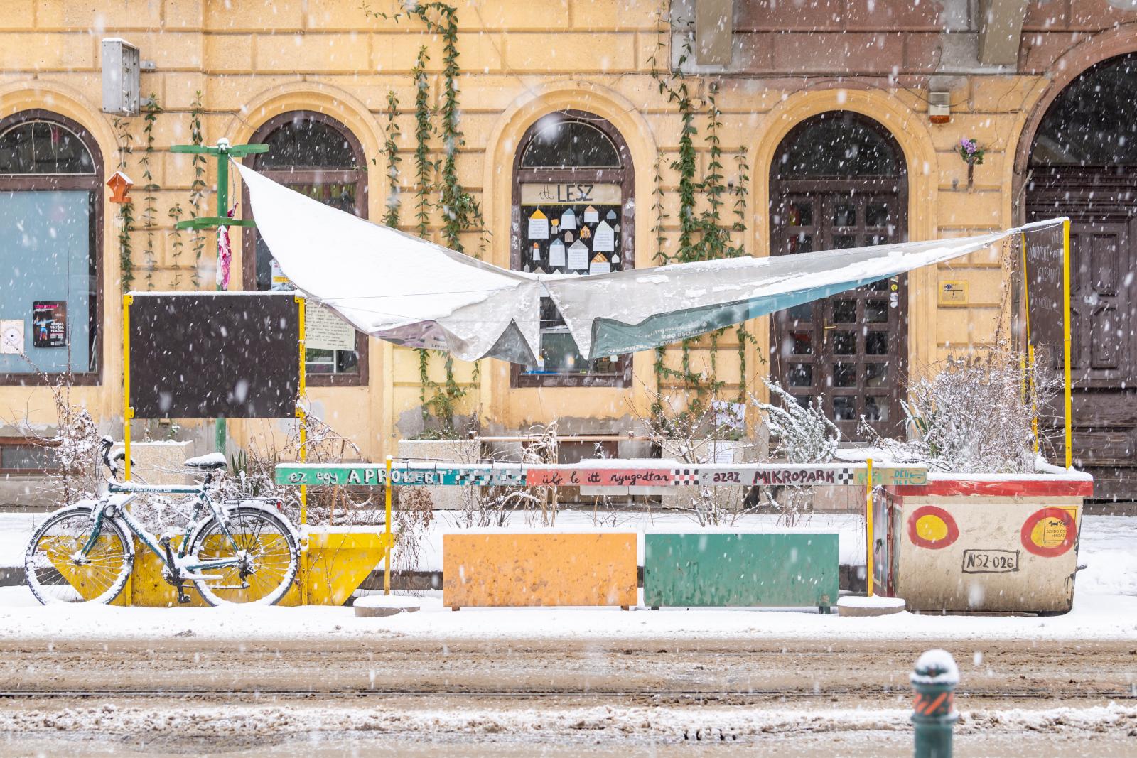 Kiadta a figyelmeztetést az operatív törzs, helyenként 20 centiméter hó is eshet a héten