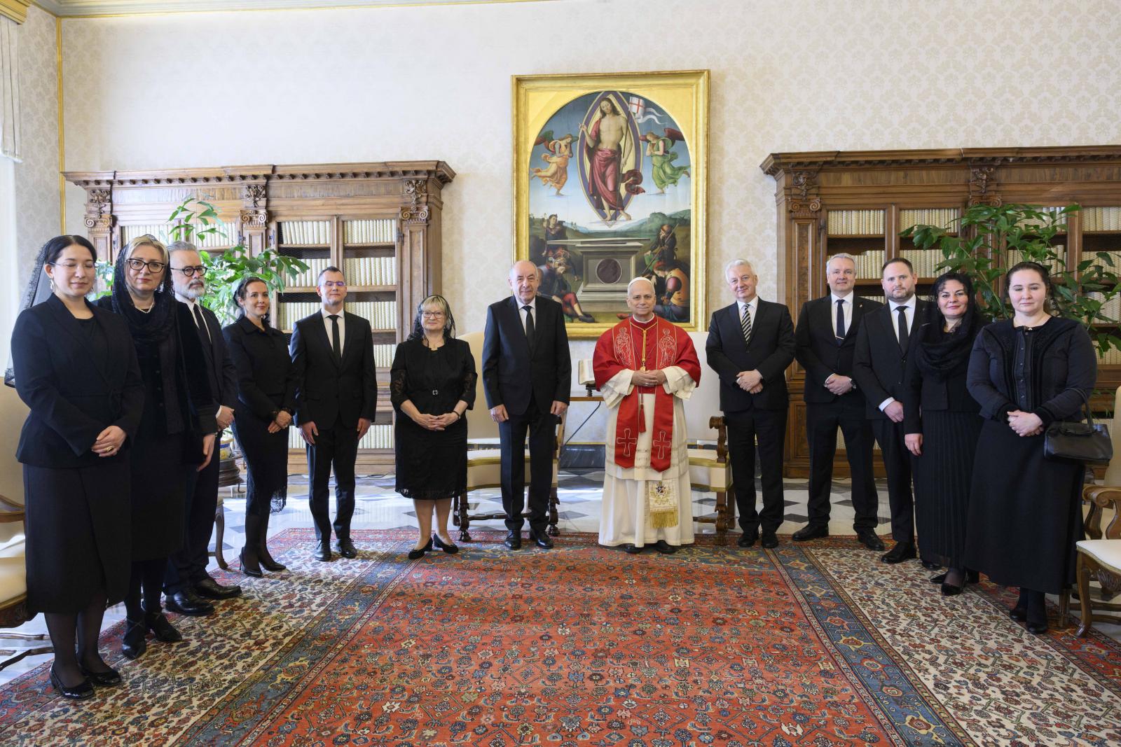 Sulyok Tamás újra magyarországi látogatásra hívta XIV. Leó pápát