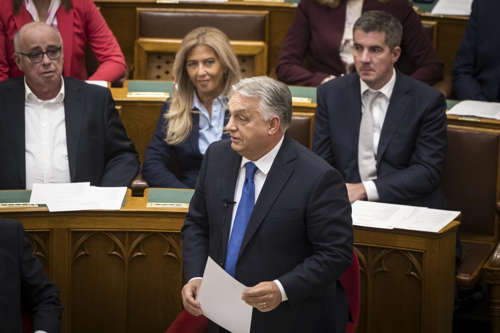 Orbán Viktor is felszólal hétfőn napirend előtt az Országgyűlésben, lehet, hogy miniszterelnökként utoljára