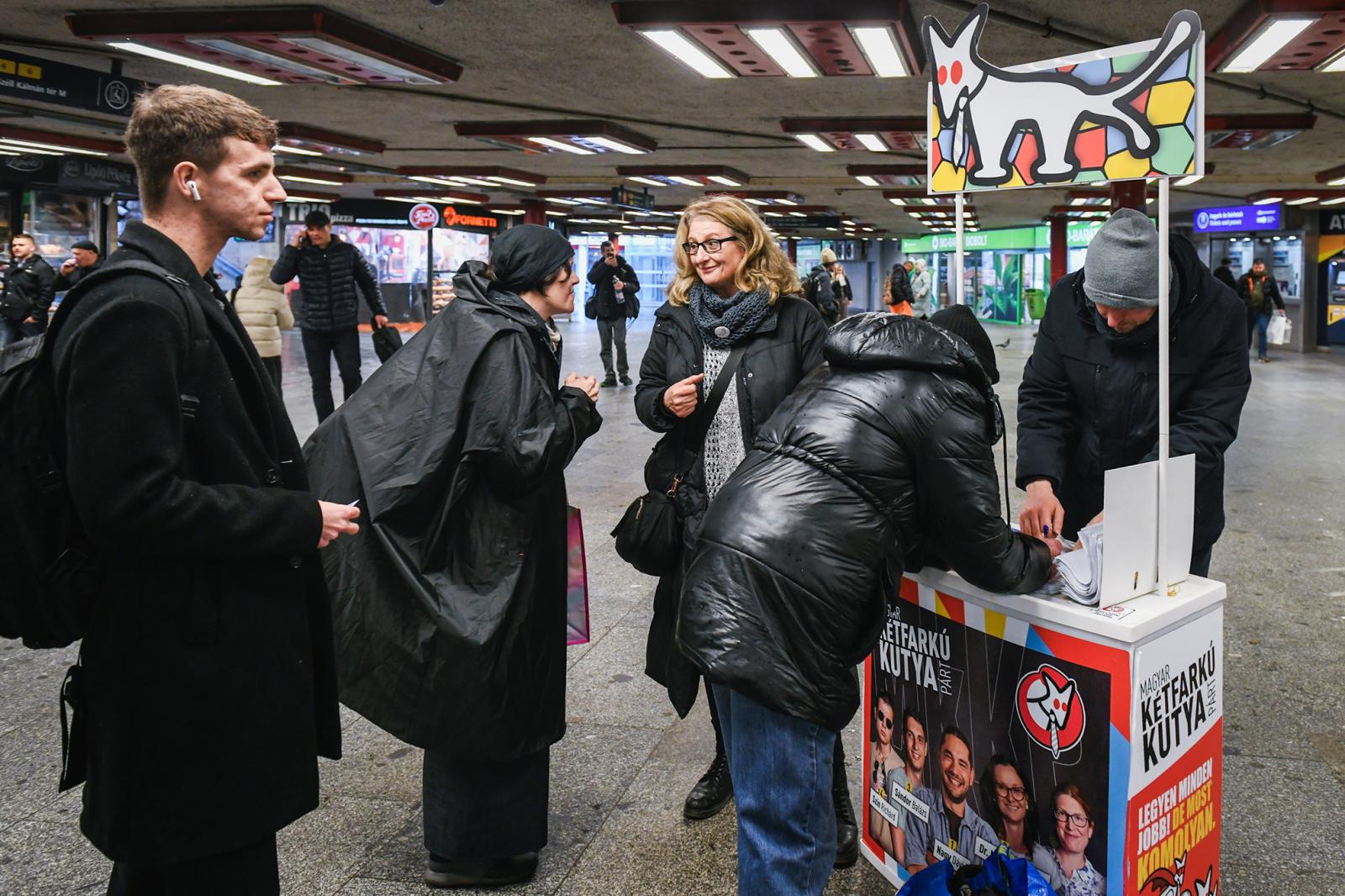 A Kutyapárt is összeszedte az aláírásokat a listaállításhoz
