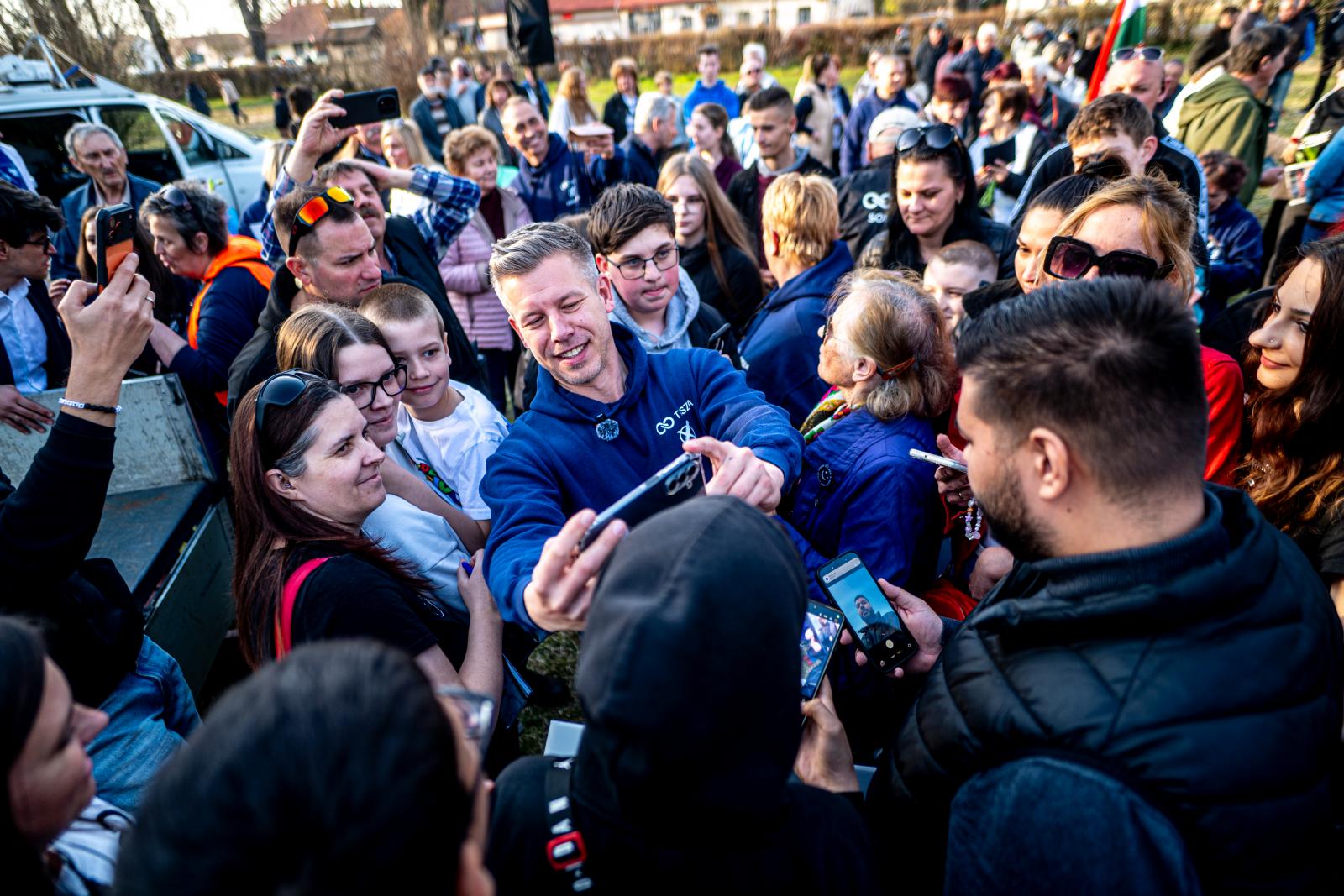 Magyar Péter Babócsán