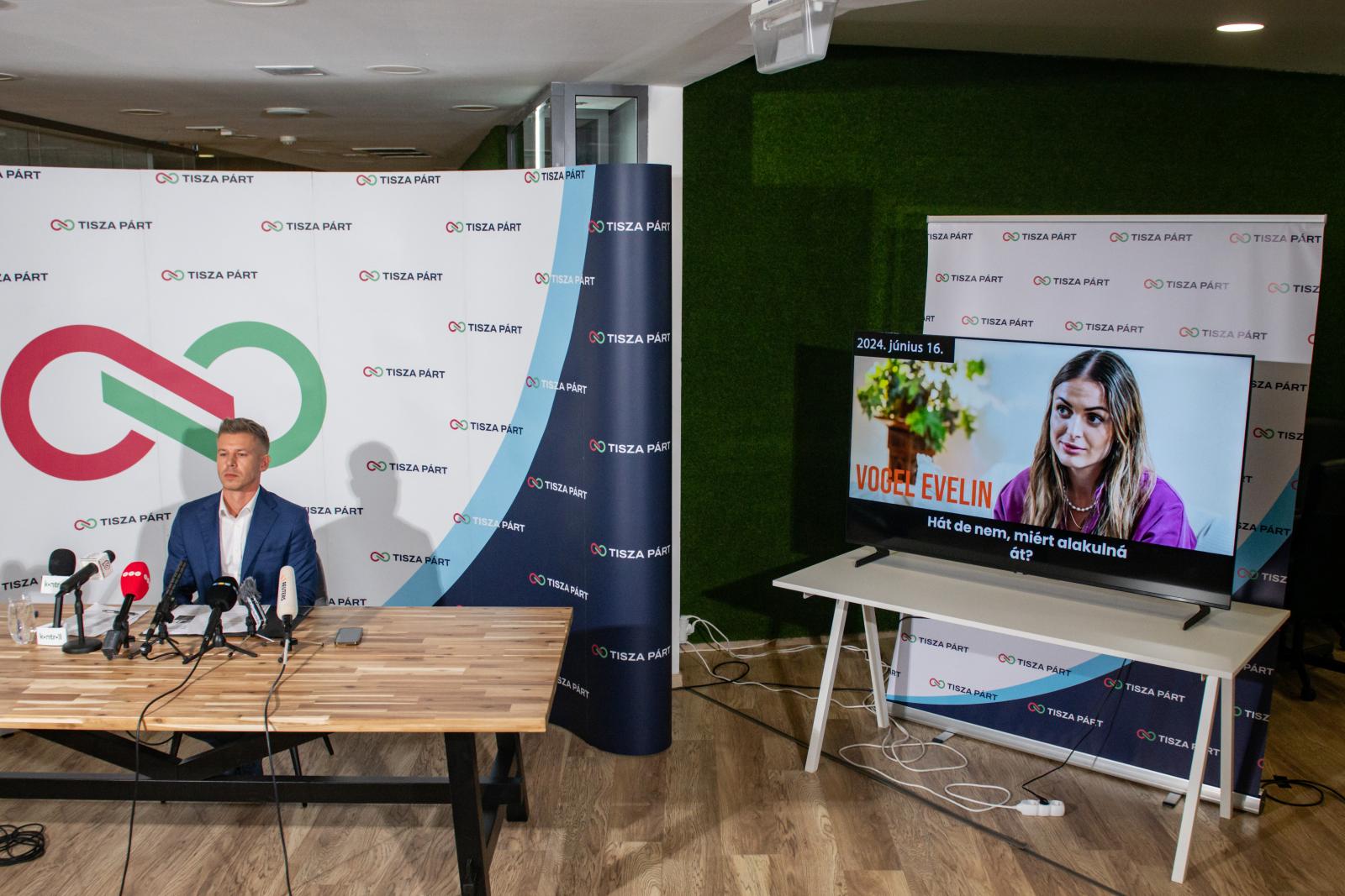 Magyar Péter: Vogel Evelin a lejárató hangfelvételek keletkezésekor Kubatov Gábor titkárával is egyeztetett