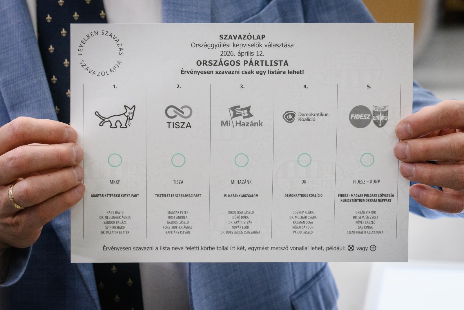 Már leadhatók a külképviseleteken a levélszavazatok