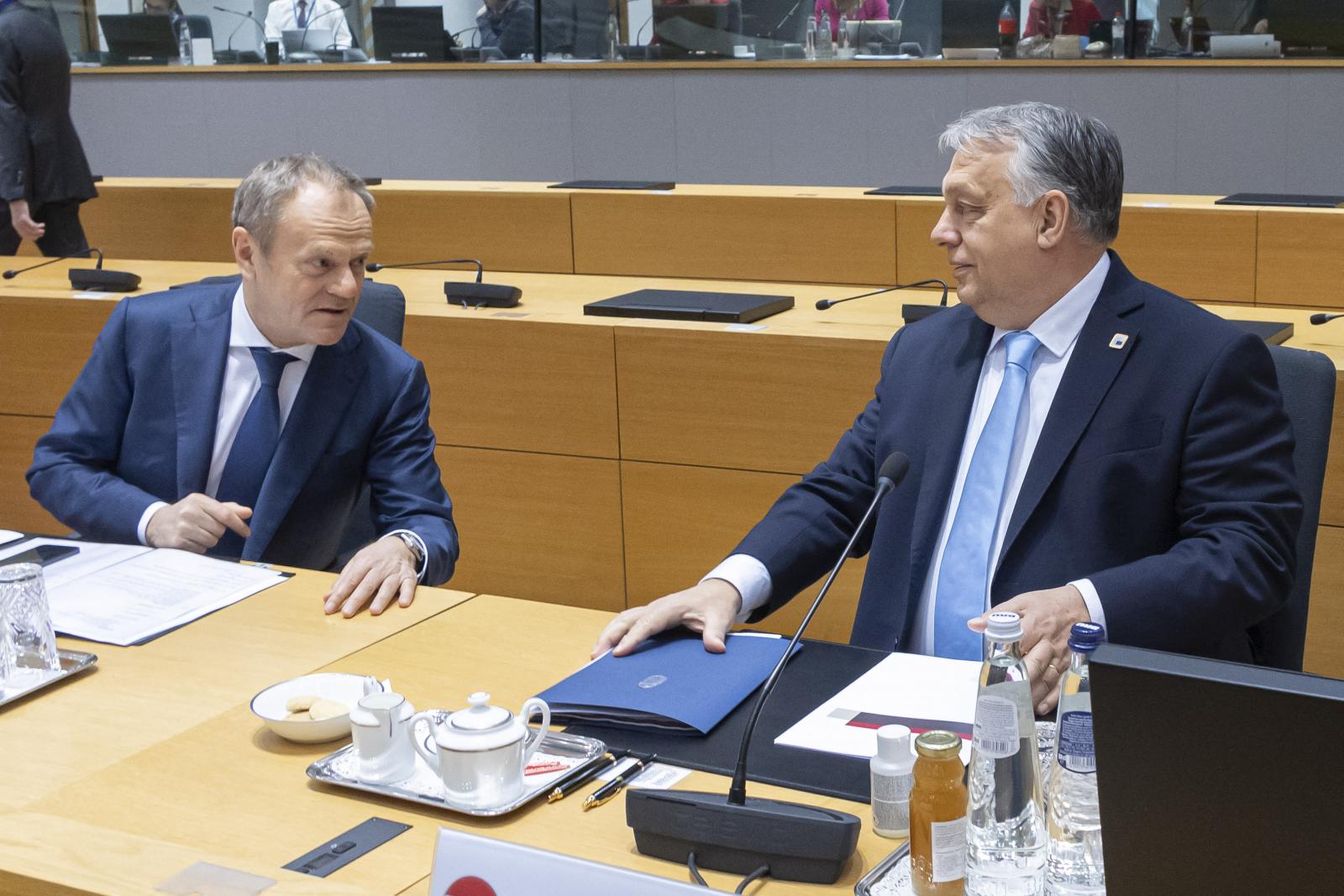 Orbán Viktor Donald Tusknak: Volt idő, amikor te ugyanezt tetted Lengyelországért