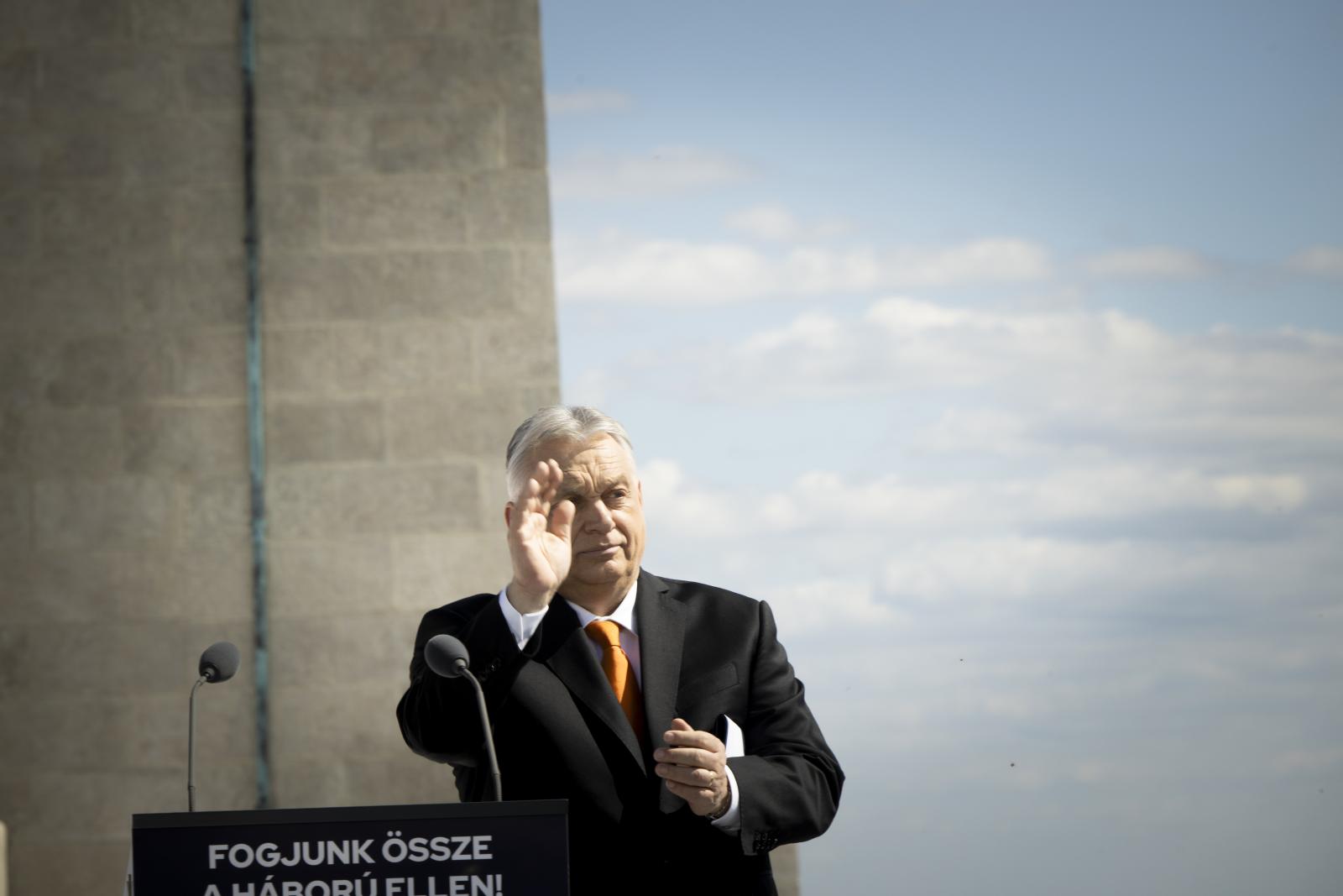 Orbán Viktor újra átadta a Citadellát, szerinte az ukránok égbekiáltó bűnt követnek el Magyarország ellen