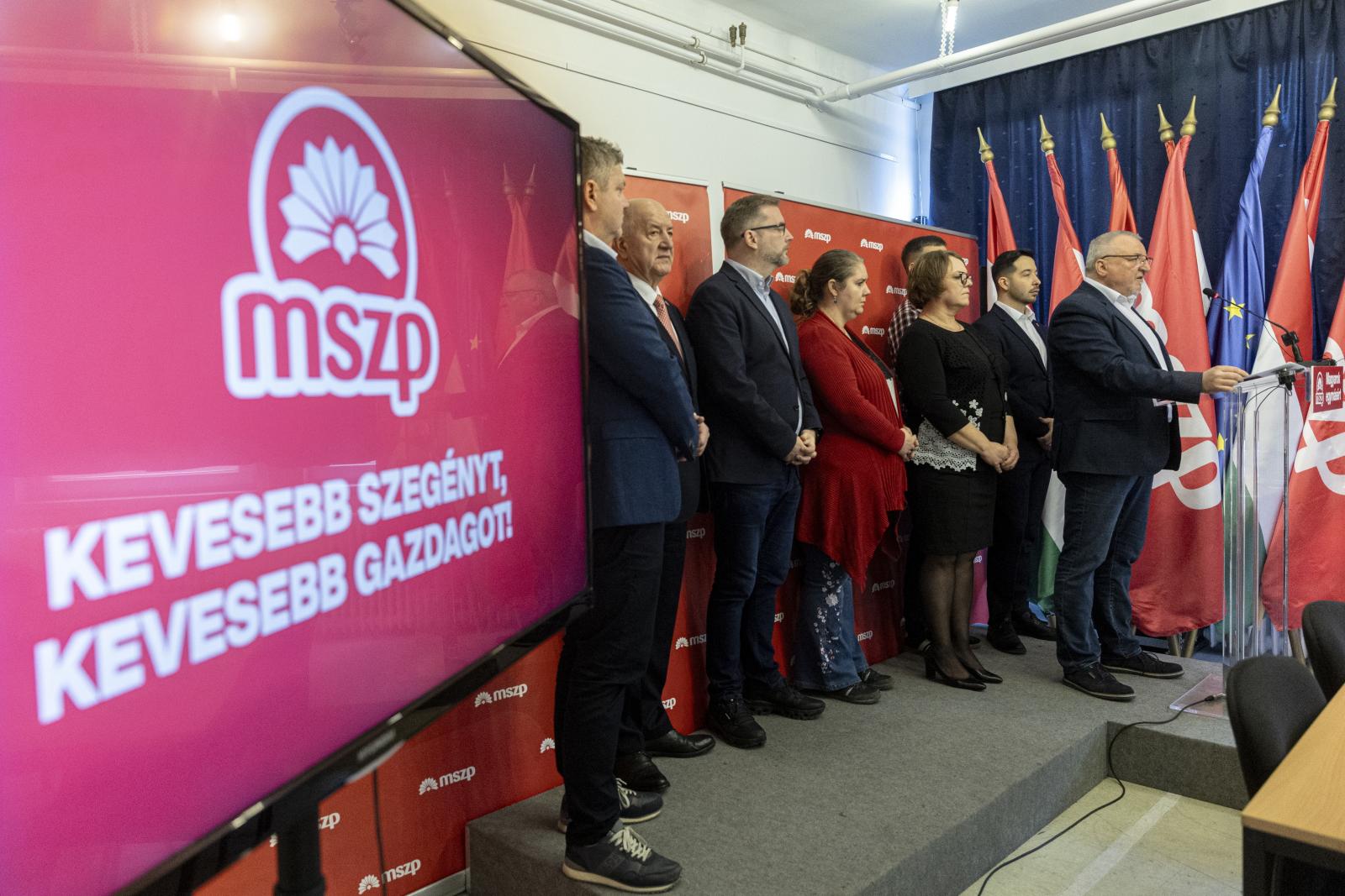 MSZP: Tartsatok velünk az újjáépítésben