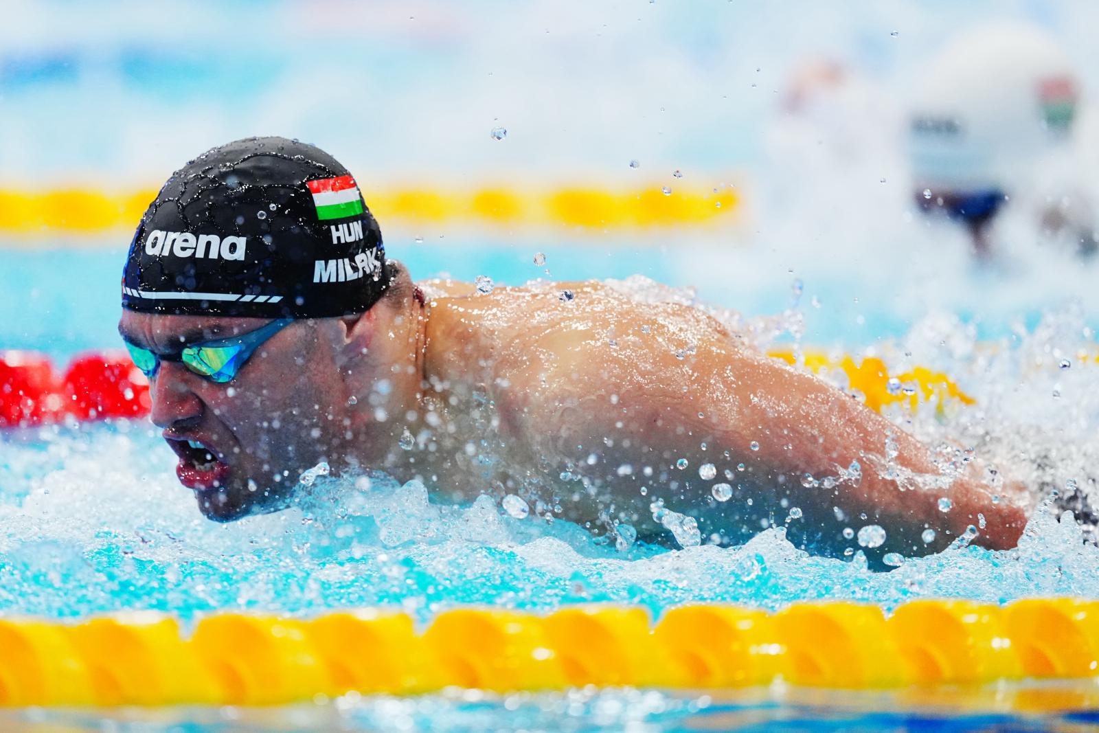 2026 eddigi legjobb idejével lett országos bajnok Milák Kristóf 100 méter pillangón