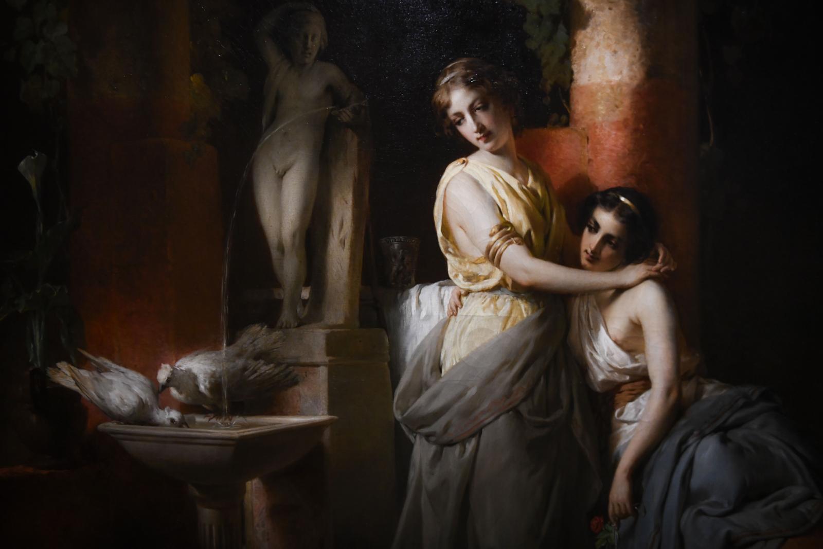 Molnár József: Idill Pompejiben (1879 körül)