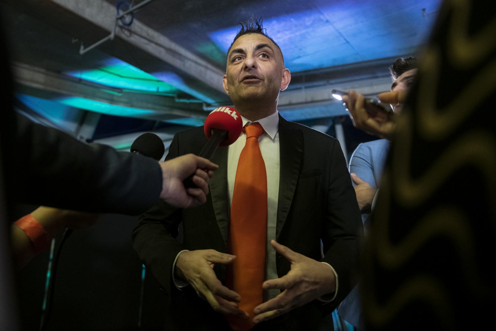 Gáspár Győző a Fidesz 2022-es eredményváróján nyilatkozik