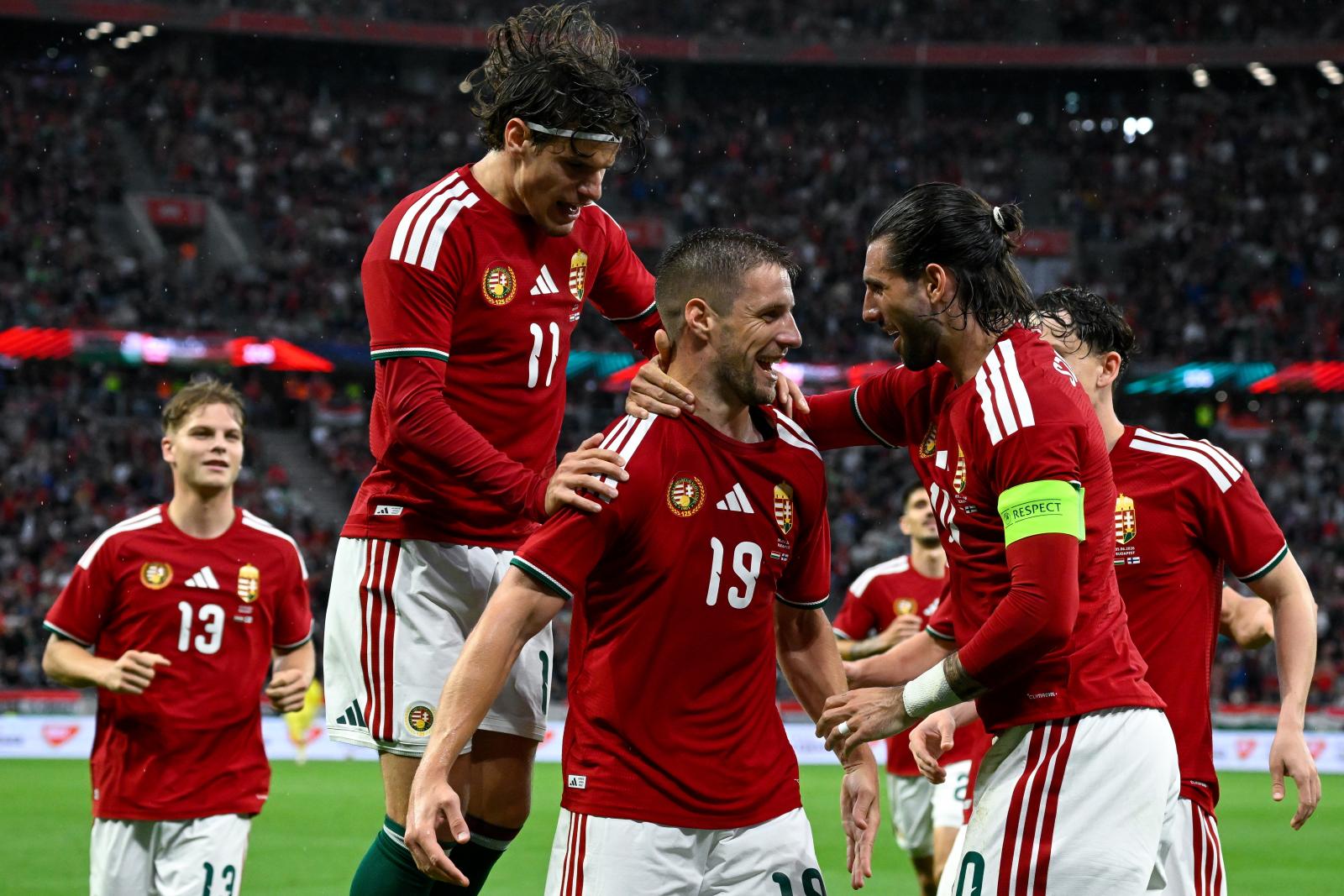 Varga Barnabás duplájával a magyar válogatott 2-1-re legyőzte a finn csapatot