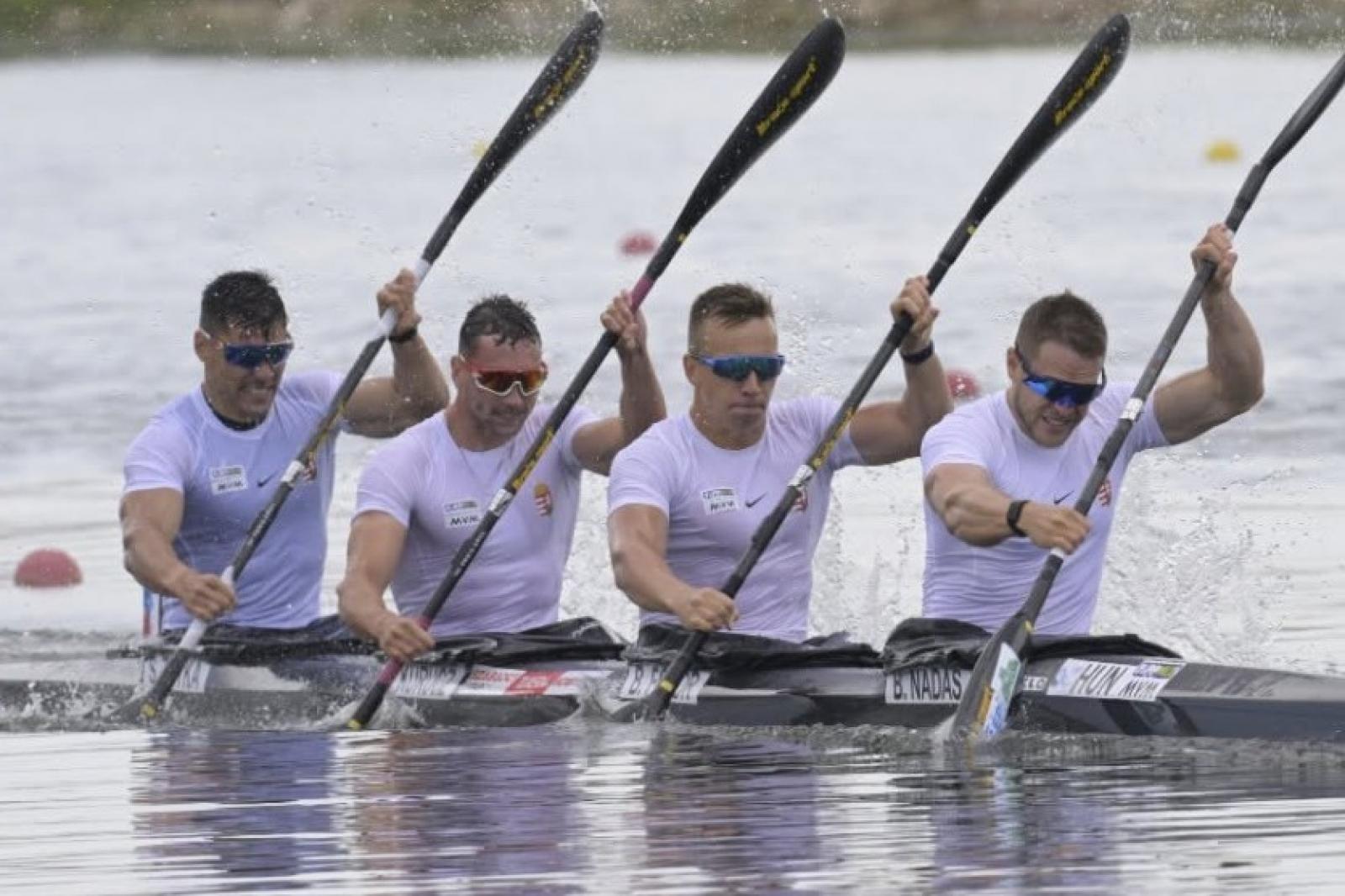 Kilenc év után újra aranyérmes a férfi kajak négyes