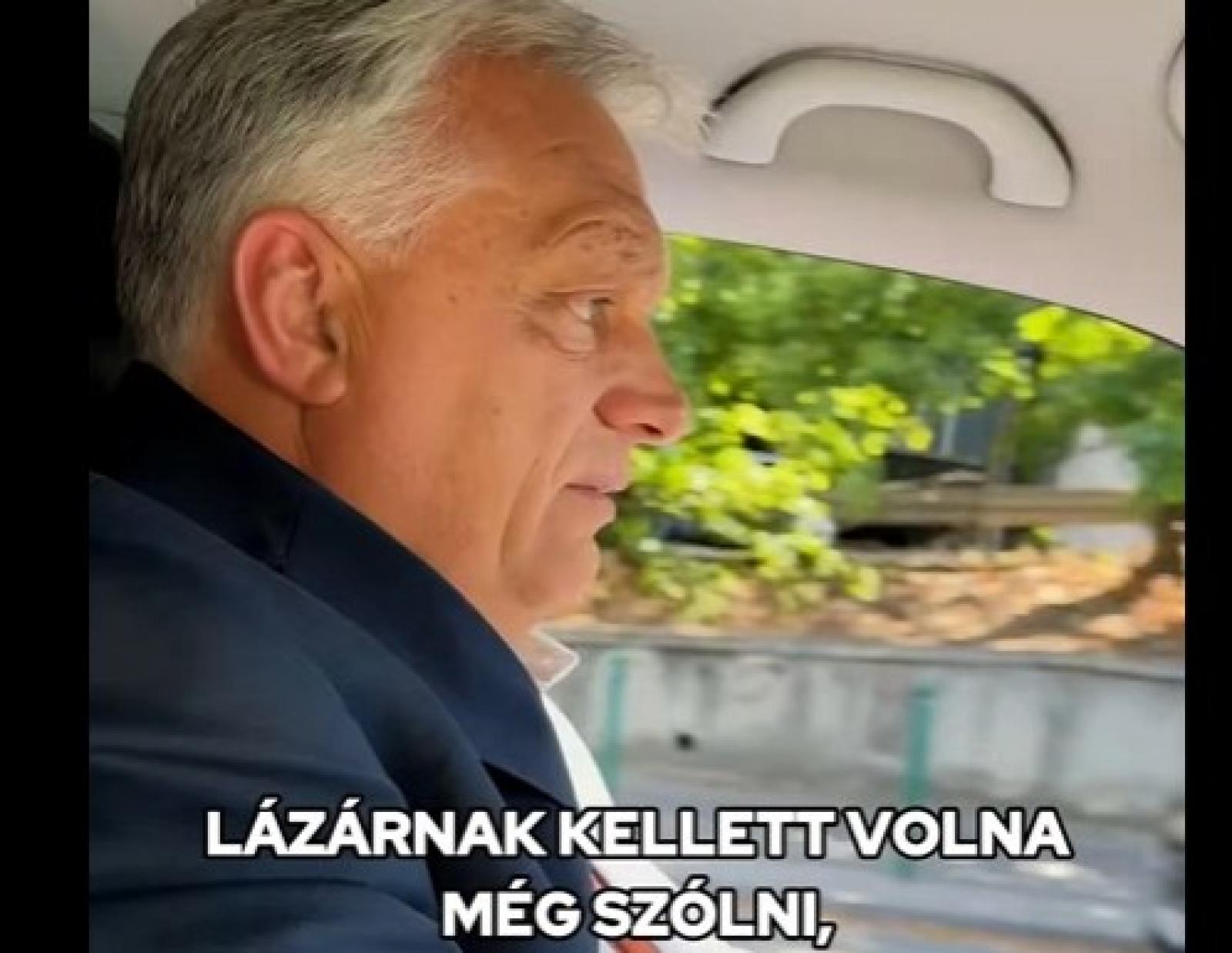 Orbán Viktor: Van igazi miniszterelnök, üldözze azt!