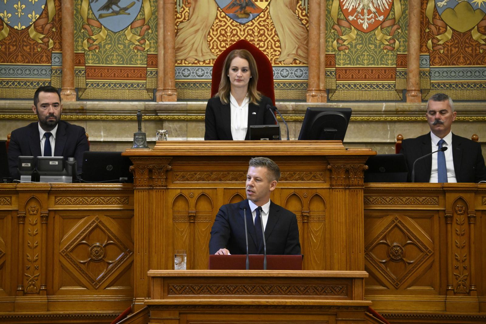 Magyar Péter: Nem szeretnénk utólag felosztani semelyik teret jobboldali vagy baloldali forradalmárokra