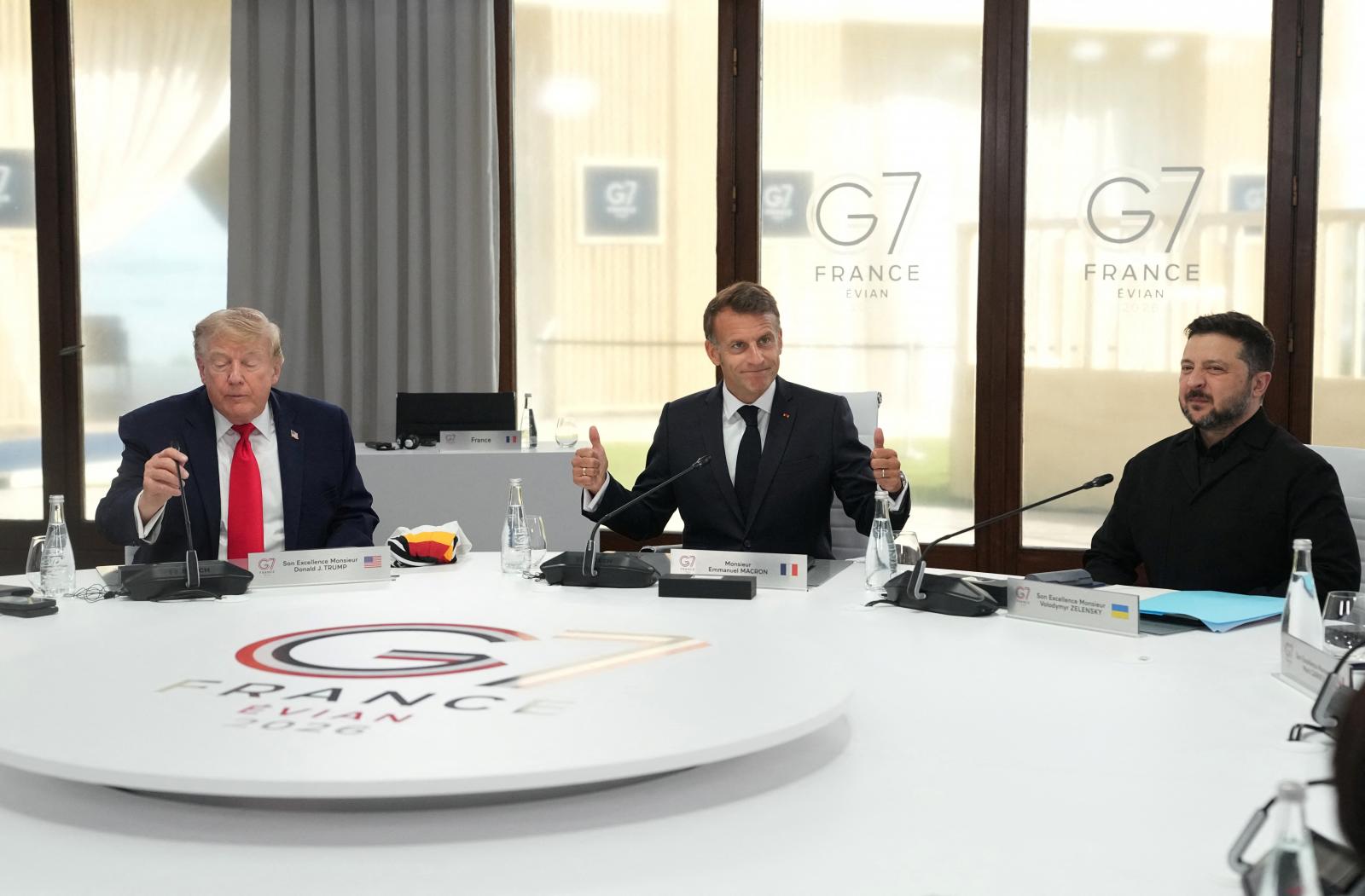 Volodimir Zelenszkij és Donald Trump is elégedett a G7-csúcstalálkozó tárgyalásaival