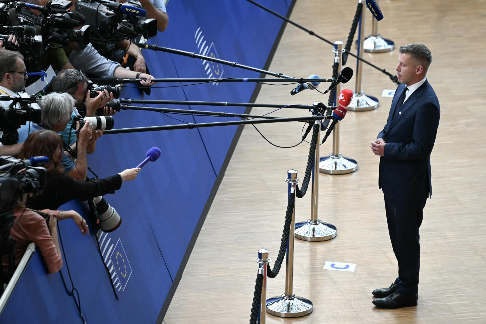 Magyar Péter: Dolgozik azon a kormány, hogy megszüntessék a napi egymillió eurós bírságot