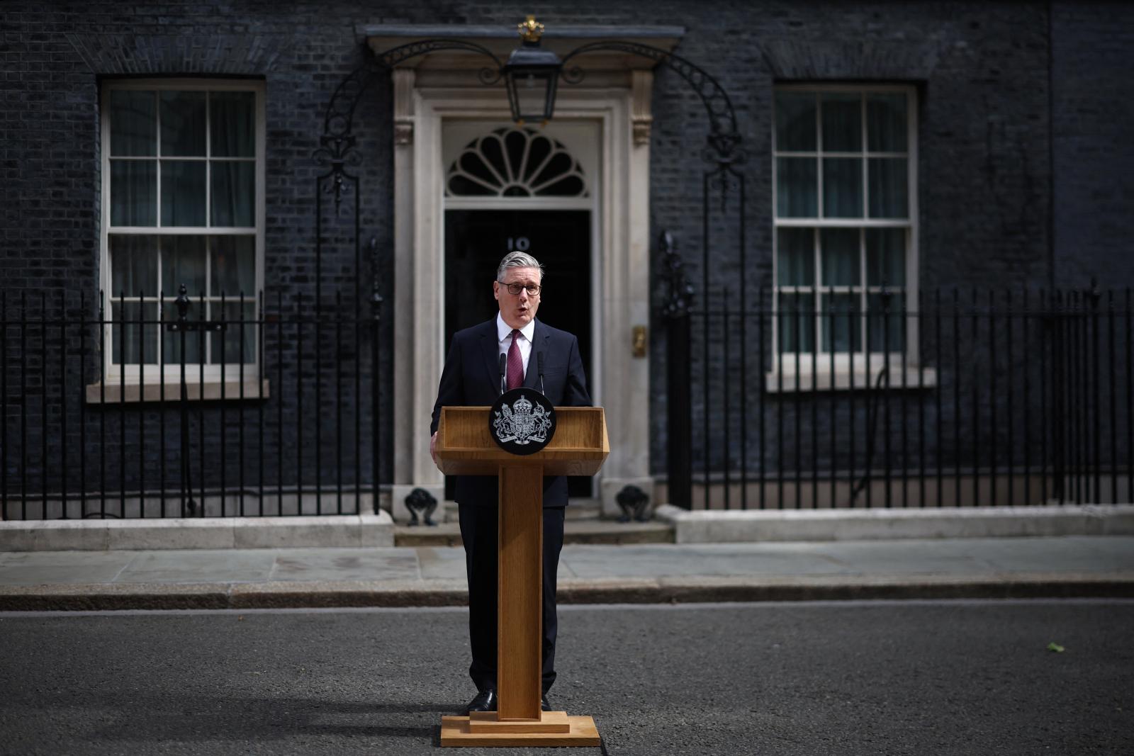 Lemond Keir Starmer brit miniszterelnök