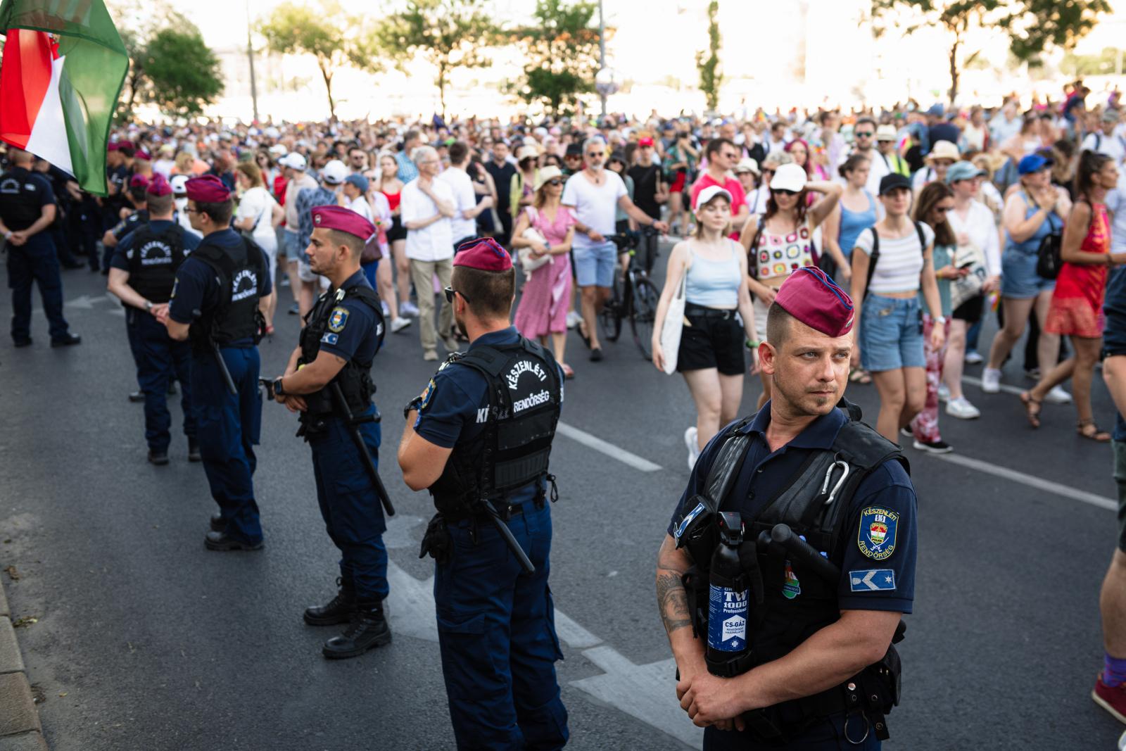 Fokozott rendőri ellenőrzés lesz Budapesten a Pride alatt