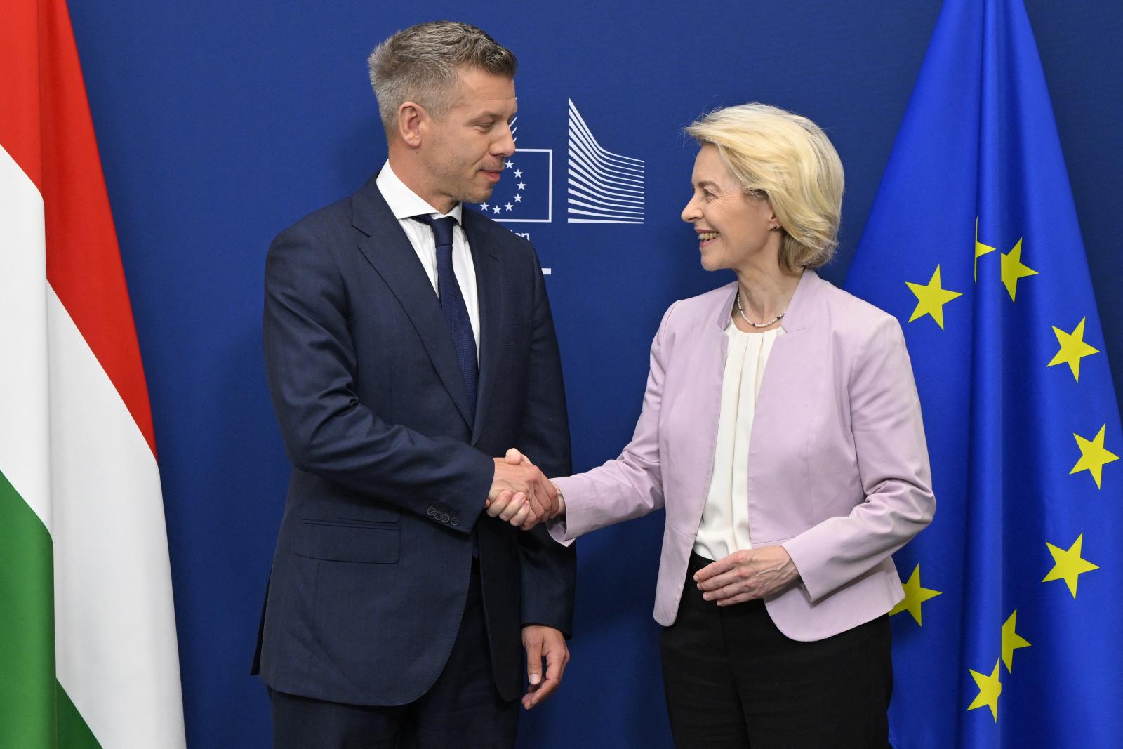 Magyar Péter és Ursula von der Leyen. Idő kell az átfogó hatásokhoz