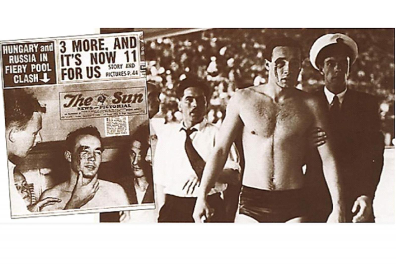 Történelmecske volt a melbourne-i vérfürdő, az `56 decemberében, a forradalom vérbe fojtását követően megrendezett magyar-szovjet vízipólómeccs