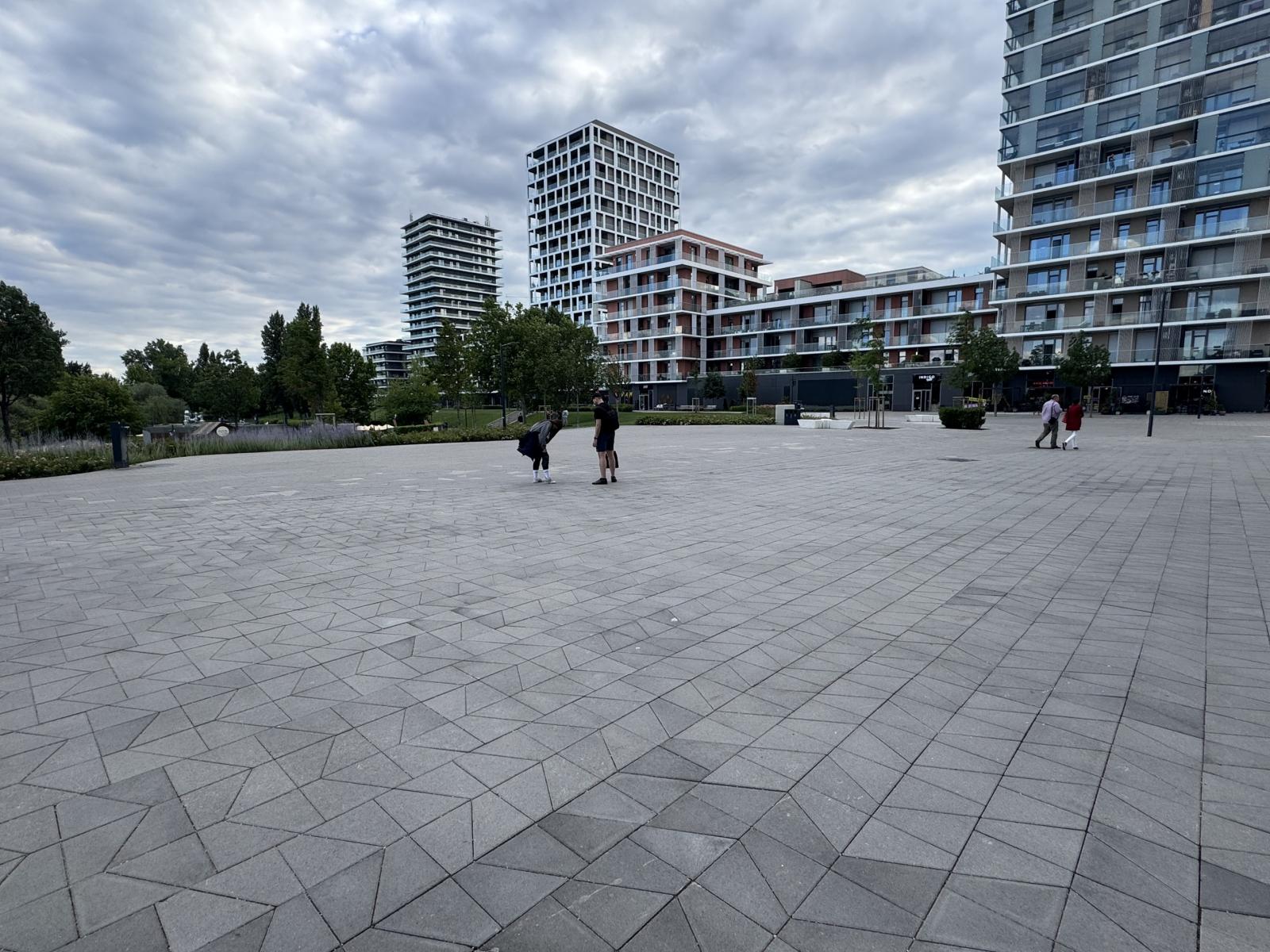Kopaszi-gát - MOL Campus, Öböl felőli oldal