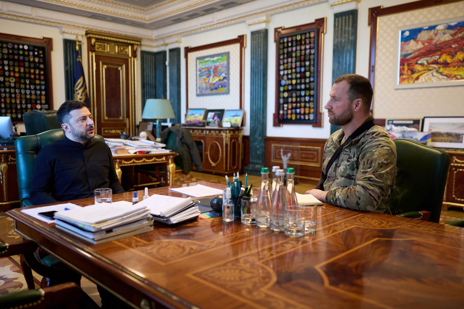 Jevhen Hmarát, az Ukrán Biztonsági Szolgálat megbízott vezetőjét jelöli új védelmi miniszternek Volodimir Zelenszkij