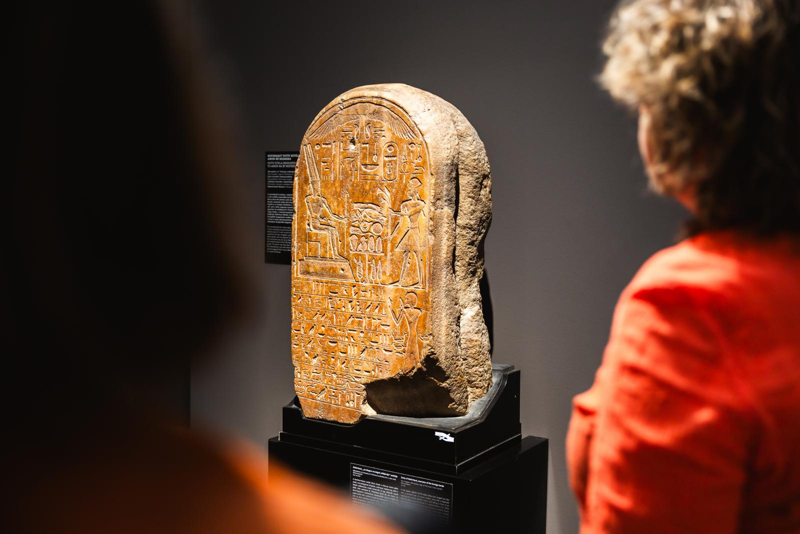 Noferhaut votív sztéléje (Újbirodalom III. Thotmesz uralkodása, Kr. e. 1479–1425)