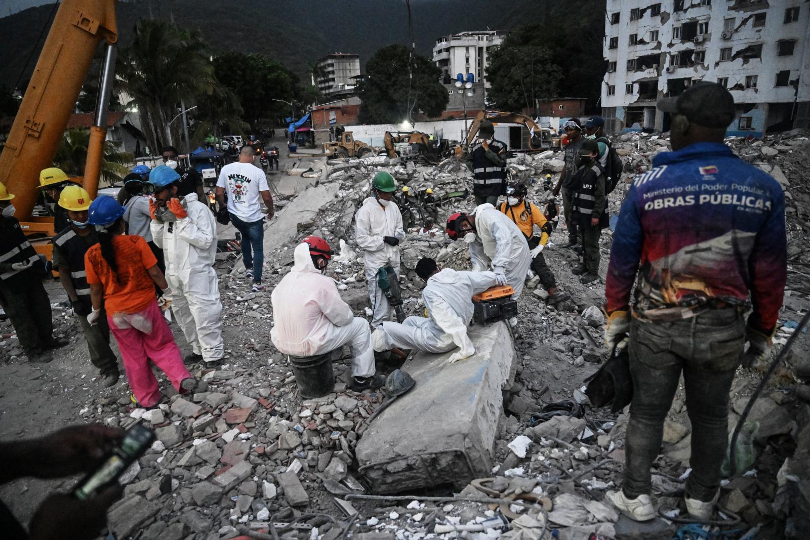 Meghaladta az 5200-at a venezuelai földrengés halálos áldozatainak a száma