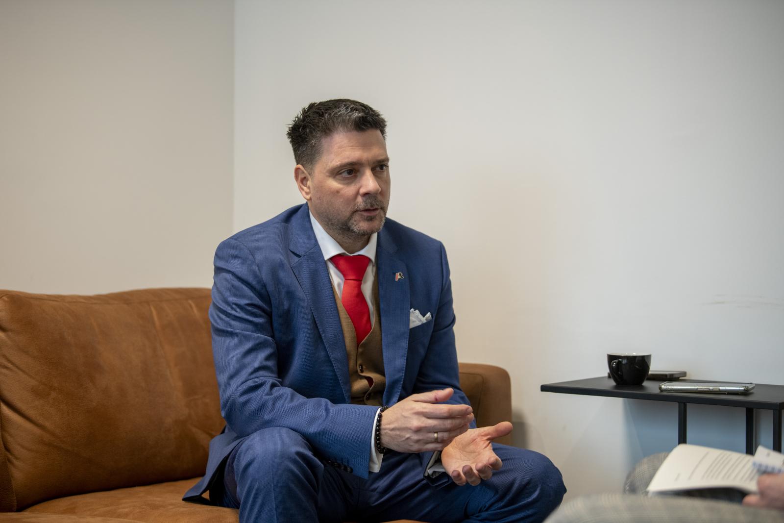 Nógrádi József, a Trenkwalder kereskedelmi igazgatója
