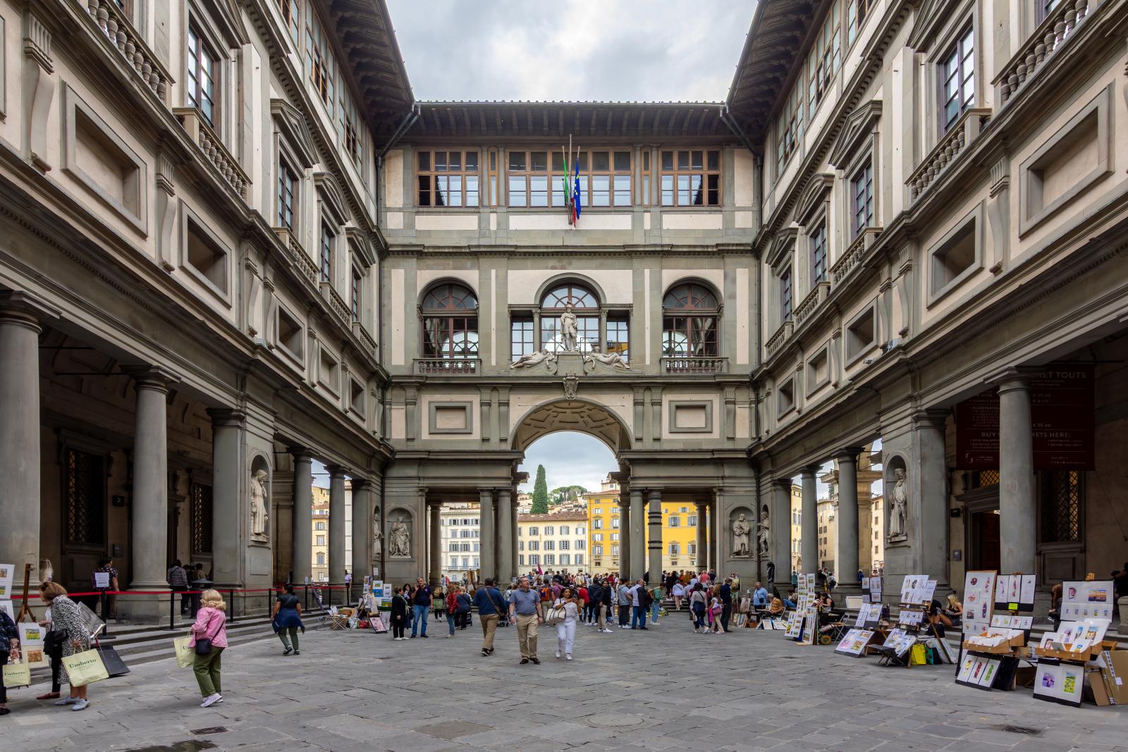 Ötvenmillió euróból újul meg a firenzei Uffizi