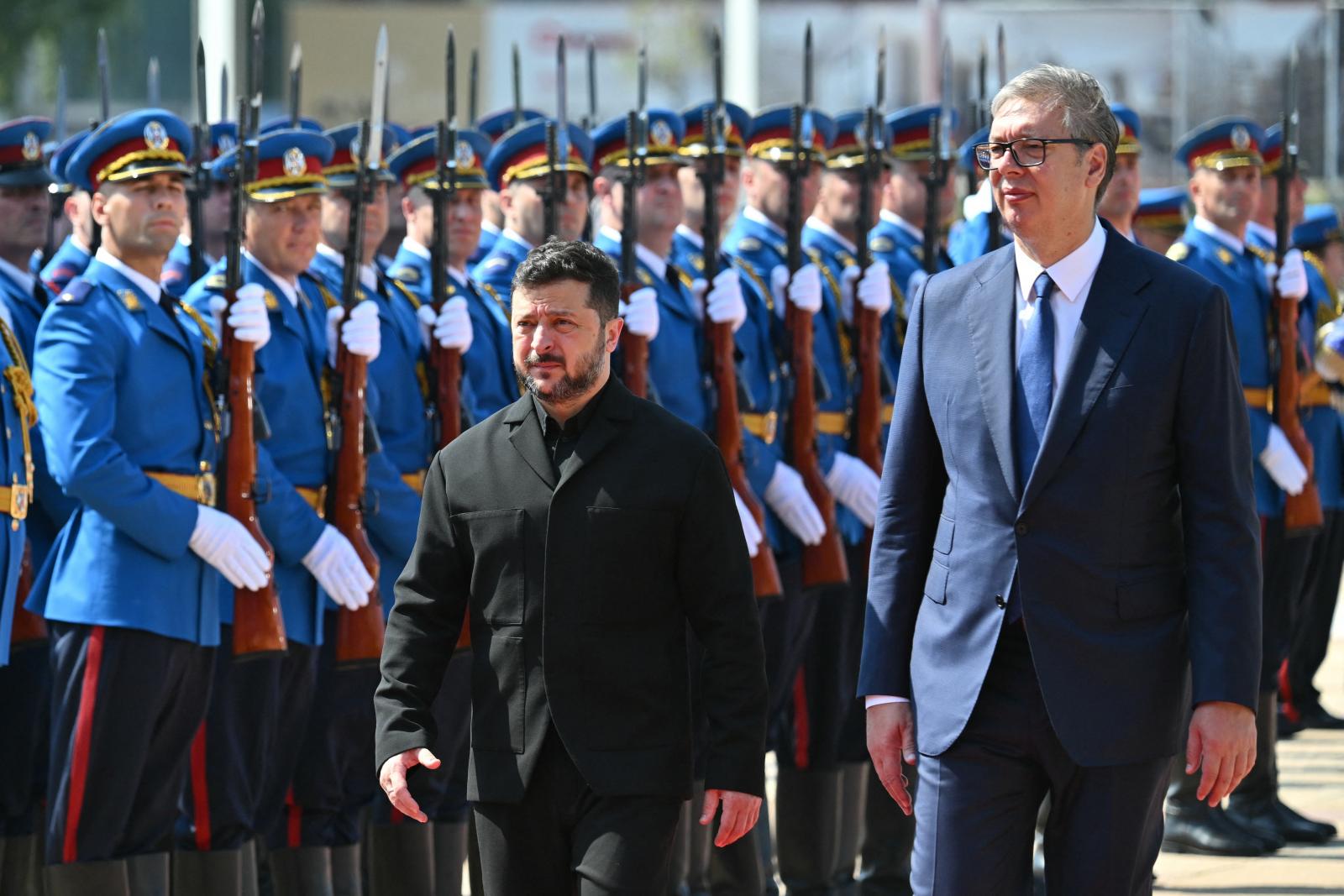 Új irányt jelezhet a Vučić-rezsim külpolitikai pálfordulásaiban az ukrán elnök belgrádi látogatása