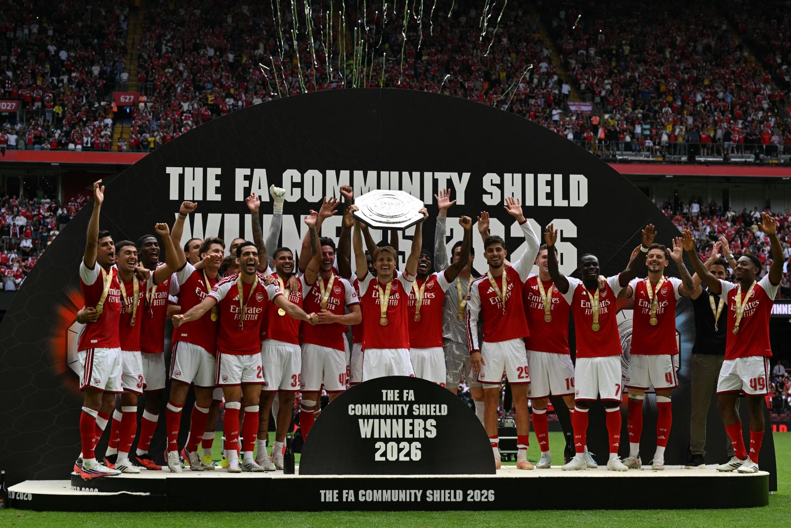 Community Shield: nagy verést kapott az Arsenaltól a Manchester City
