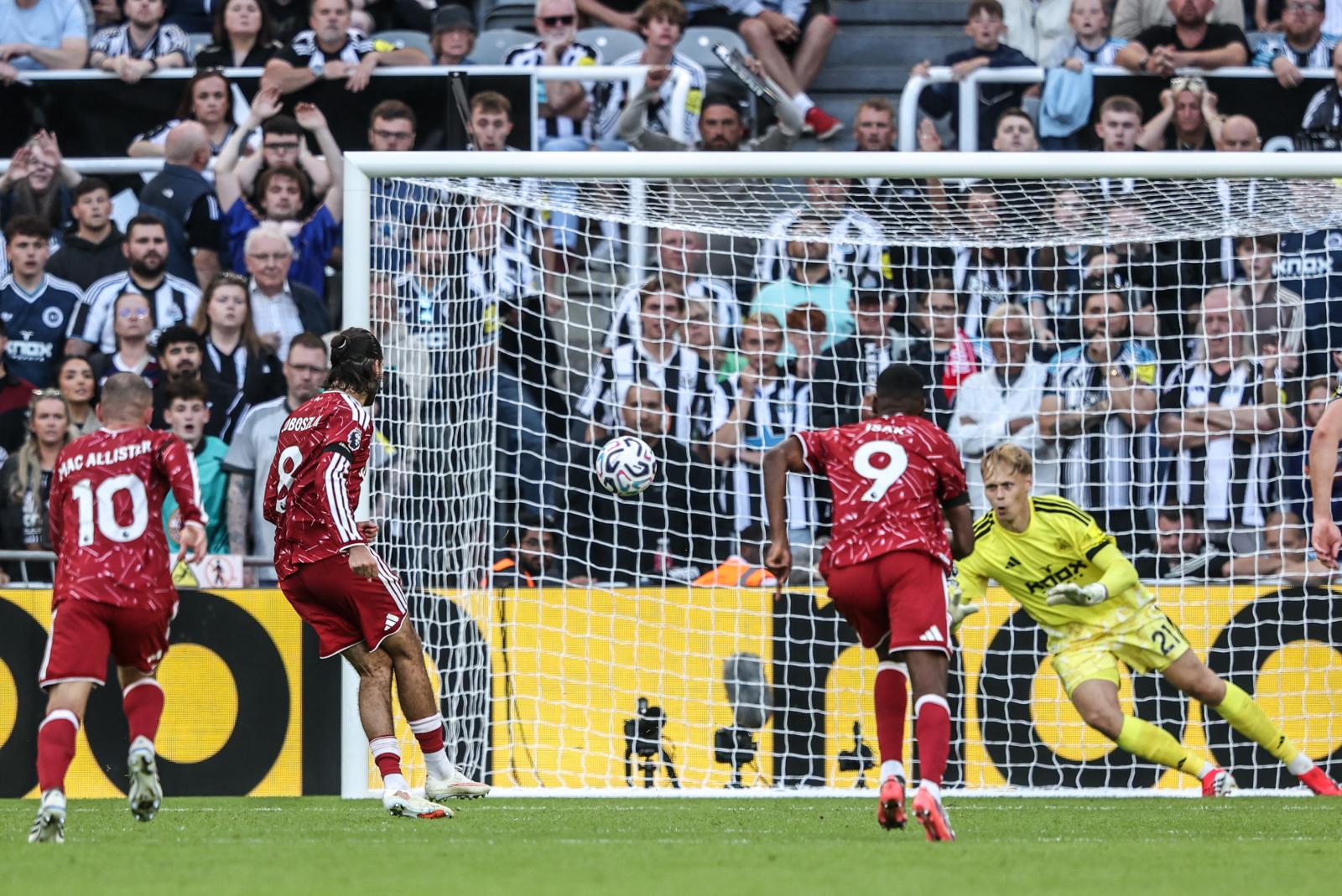 Szoboszlai Dominik góljával mentett pontot a Liverpool