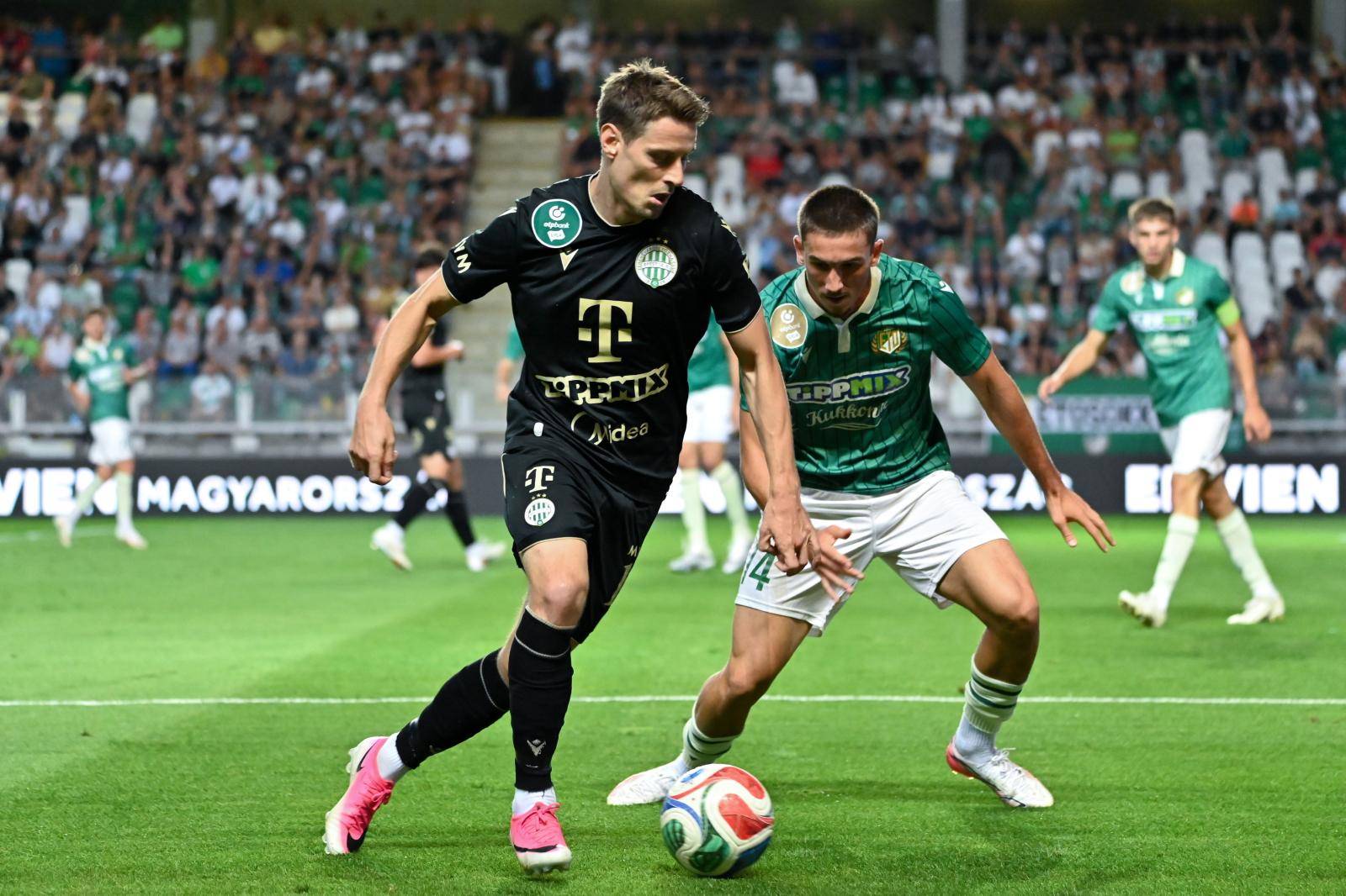 3-0-ra nyert Győrben a Ferencváros