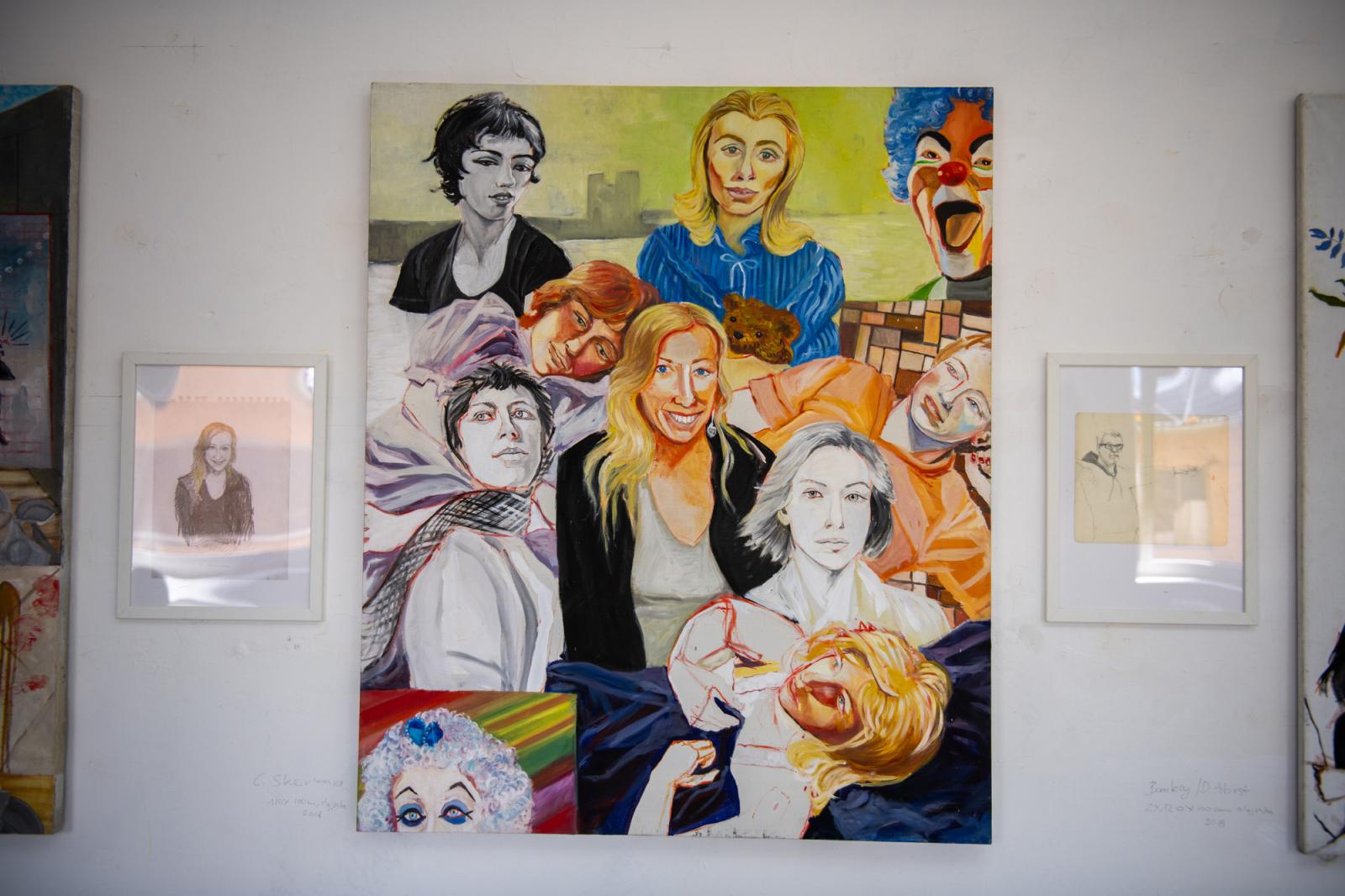 Cindy Sherman a különféle szerepeiben