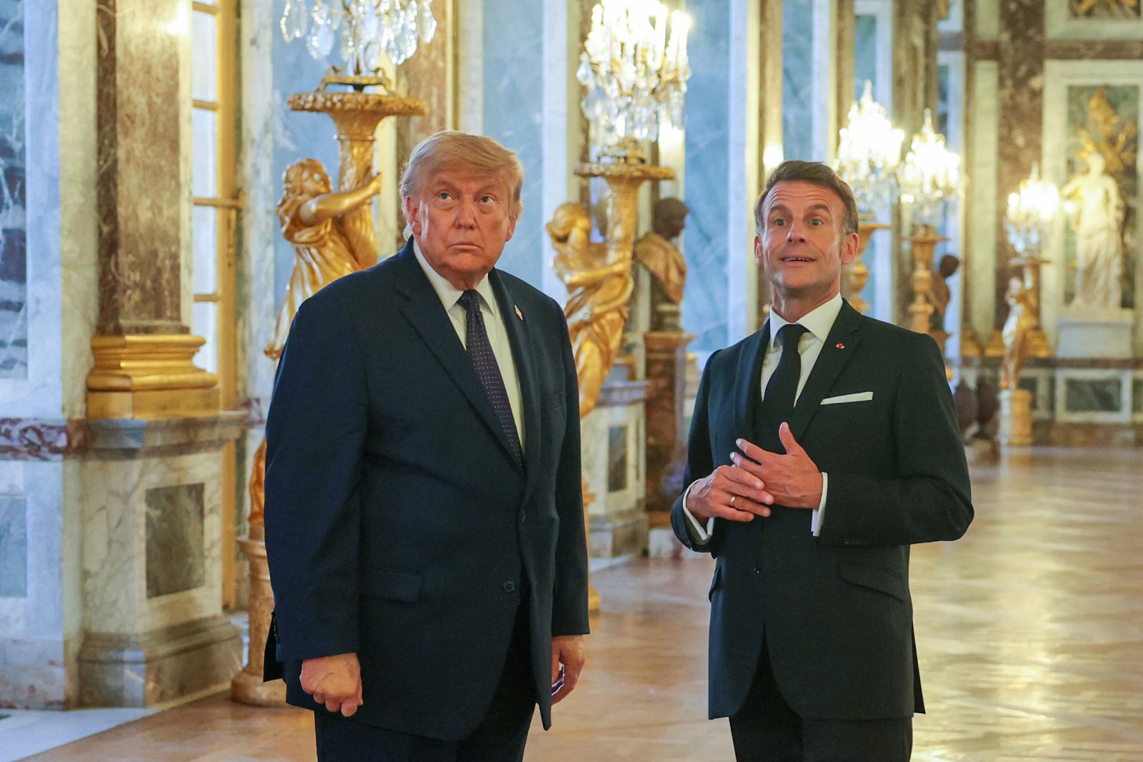 Trump nyomása már a rajt előtt megrázta Macron első nemzetközi űrcsúcsát