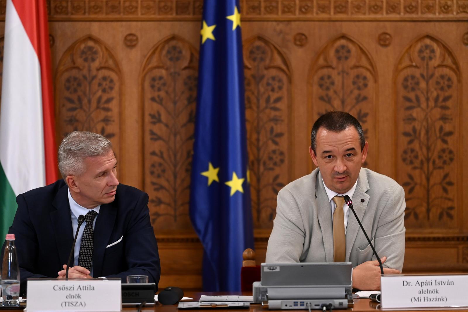 Mégsem lesz a Transparency International a parlamenti MNB-vizsgálóbizottság szakértője
