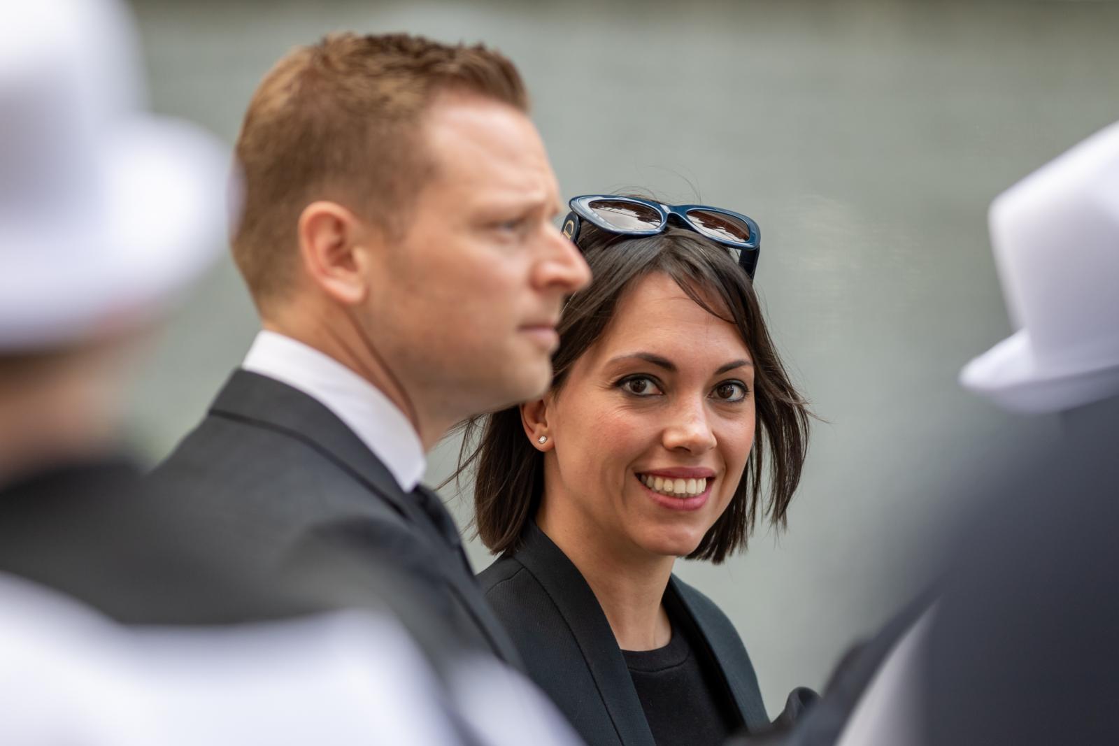 Cseh milliárdos esküvőjén került elő Orbán Ráhel és Tiborcz István
