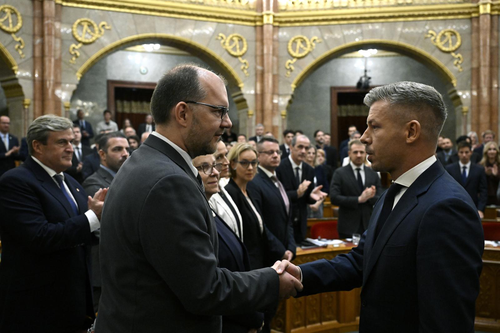 Polyák Gábor és Magyar Péter 2026. szeptember 22-én