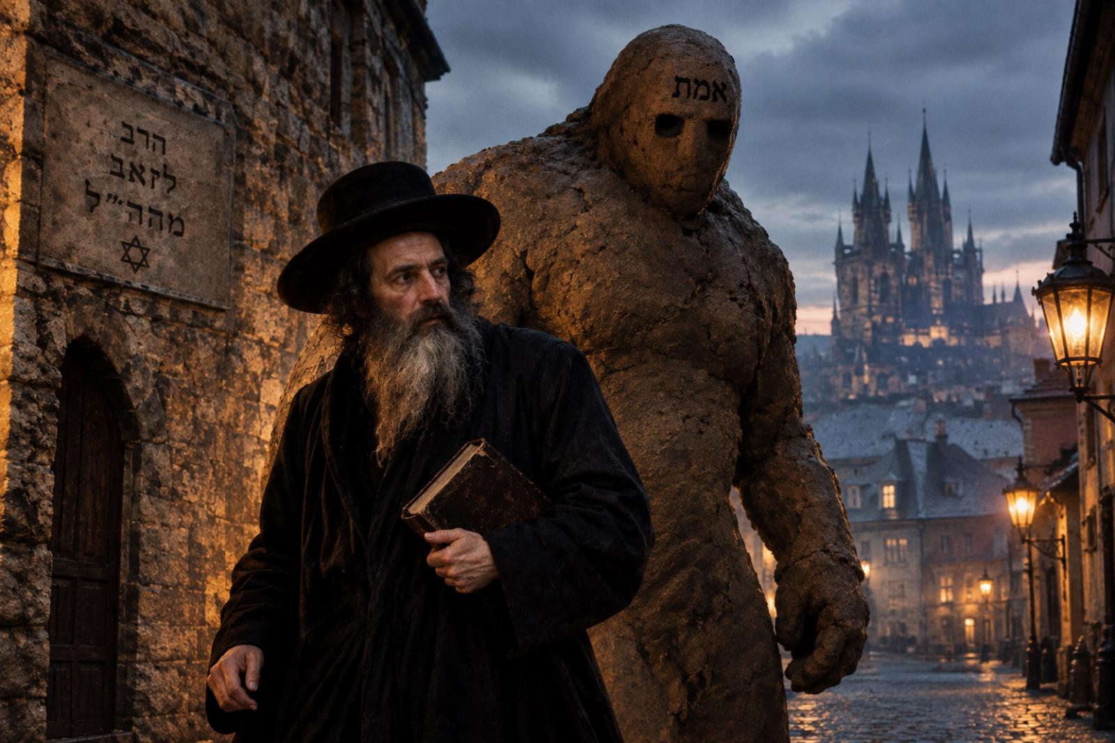 Löw rabbi és a Gólem a mesterséges intelligencia szerint