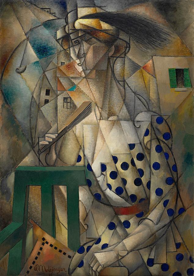 Jean Metzinger Legyezős nő (1913)