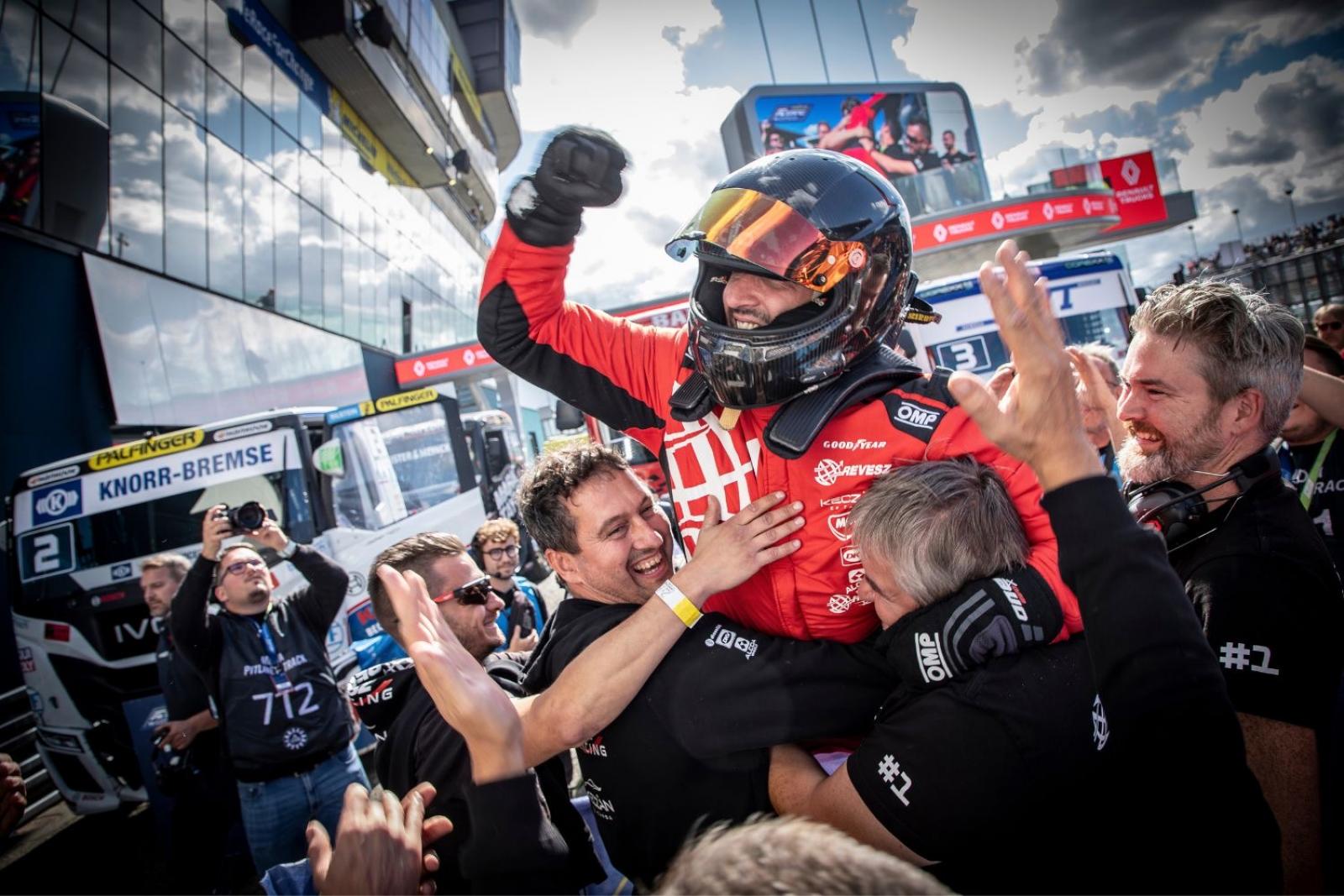 Le Mans-i futamgyőzelemmel nyolcadszor Európa-bajnok Kiss Norbert