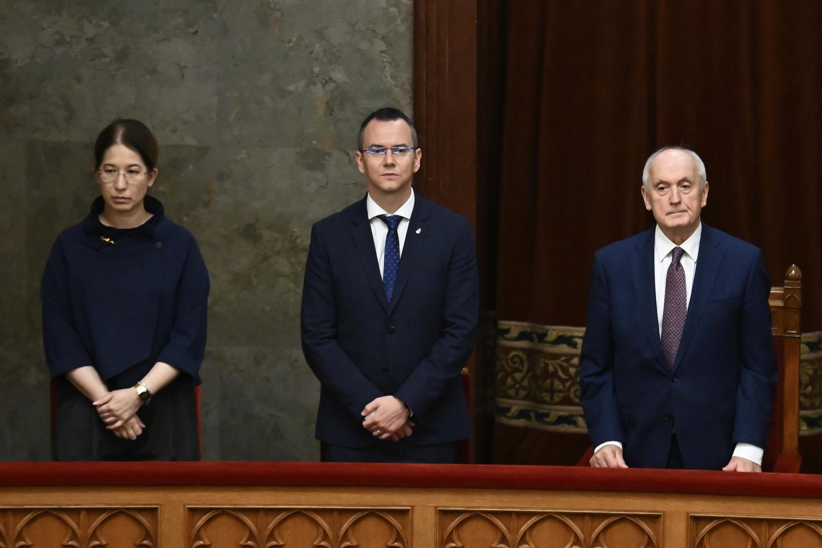 Szathmáry Zoltán és Baka András a Parlamentben 2026. szeptember 28-án