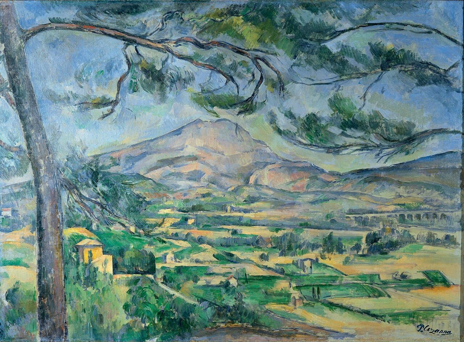 Paul Cézanne: A Sainte-Victoire-hegy