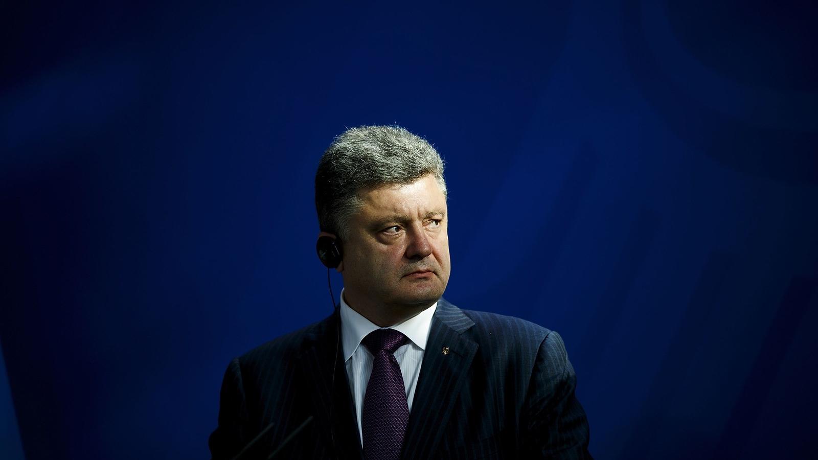 Petro Porosenko ukrán elnök   Fotó: Getty Images