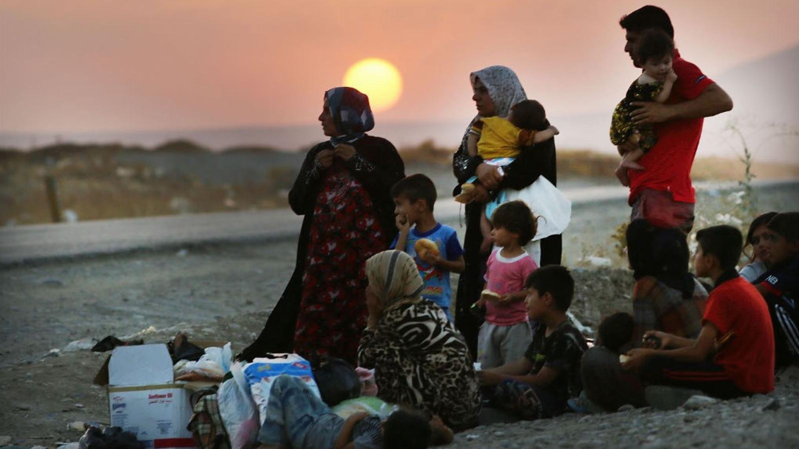 Mindenüket elvesztették az iraki menekültek FOTÓ: EUROPRESS/GETTY IMAGES/SPENCER PLATT