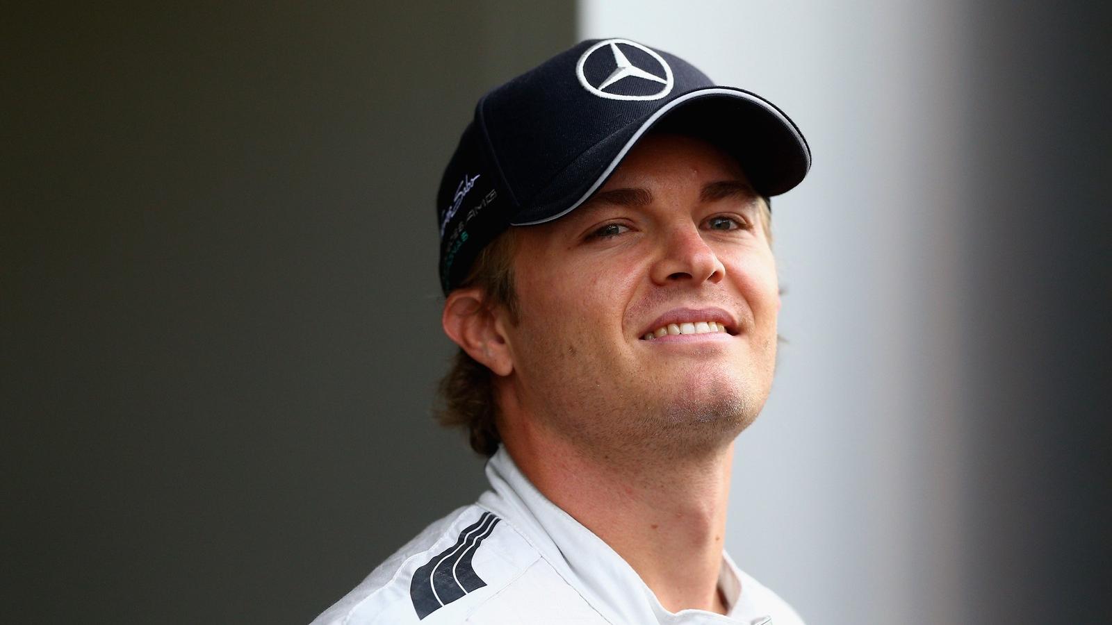 Nico Rosberg a belgiumi időmérő után/Getty Images